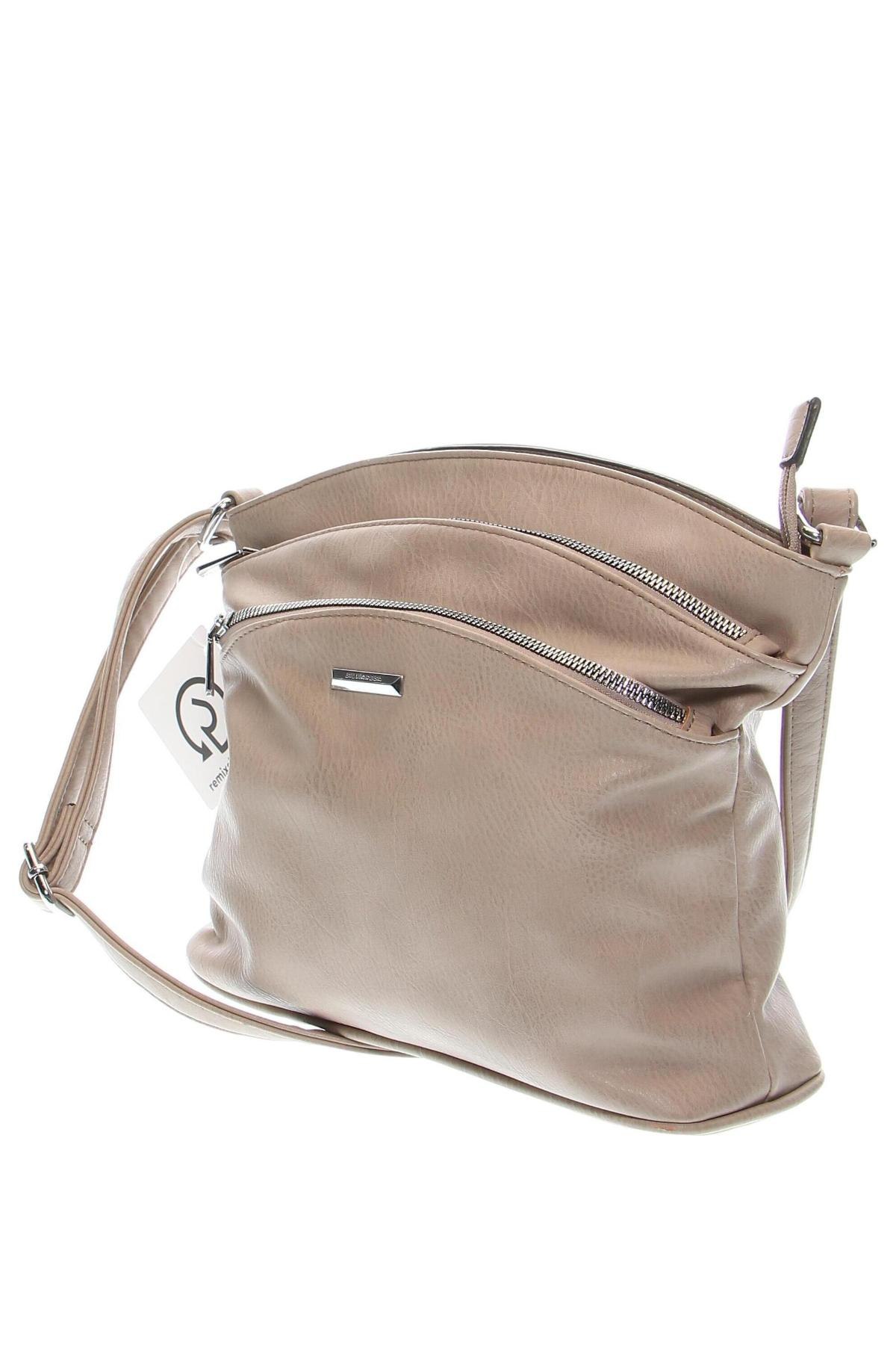 Γυναικεία τσάντα, Χρώμα  Μπέζ, Τιμή 18,47 €