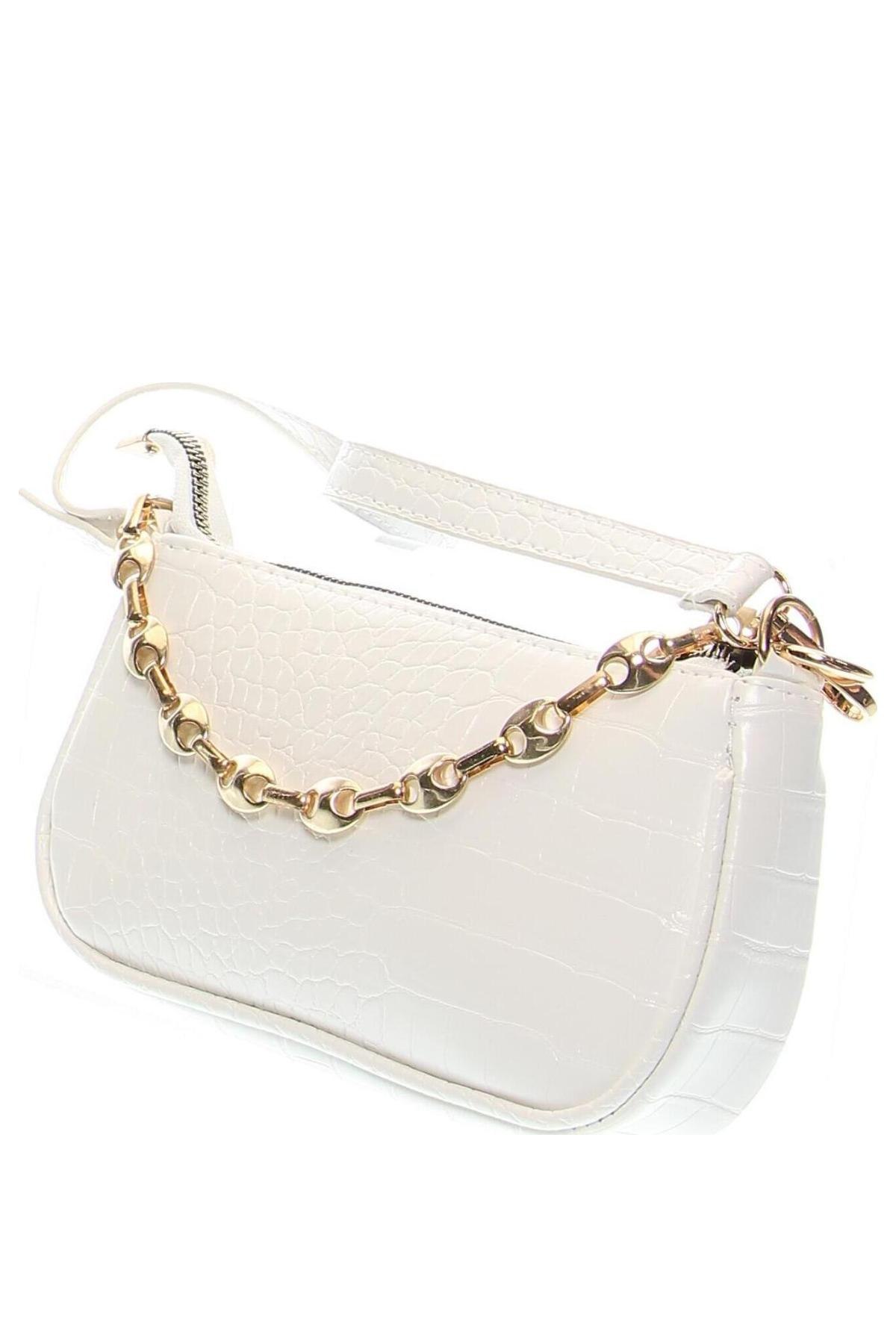 Γυναικεία τσάντα, Χρώμα Λευκό, Τιμή 9,72 €