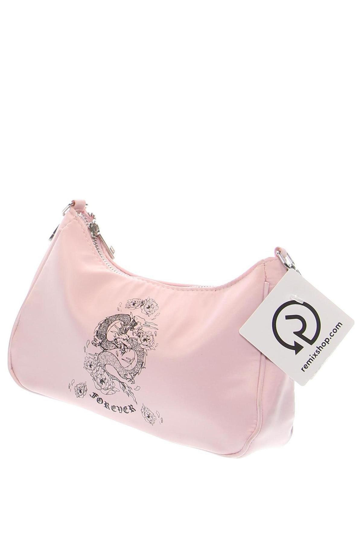Γυναικεία τσάντα Bershka, Χρώμα Ρόζ , Τιμή 35,88 €