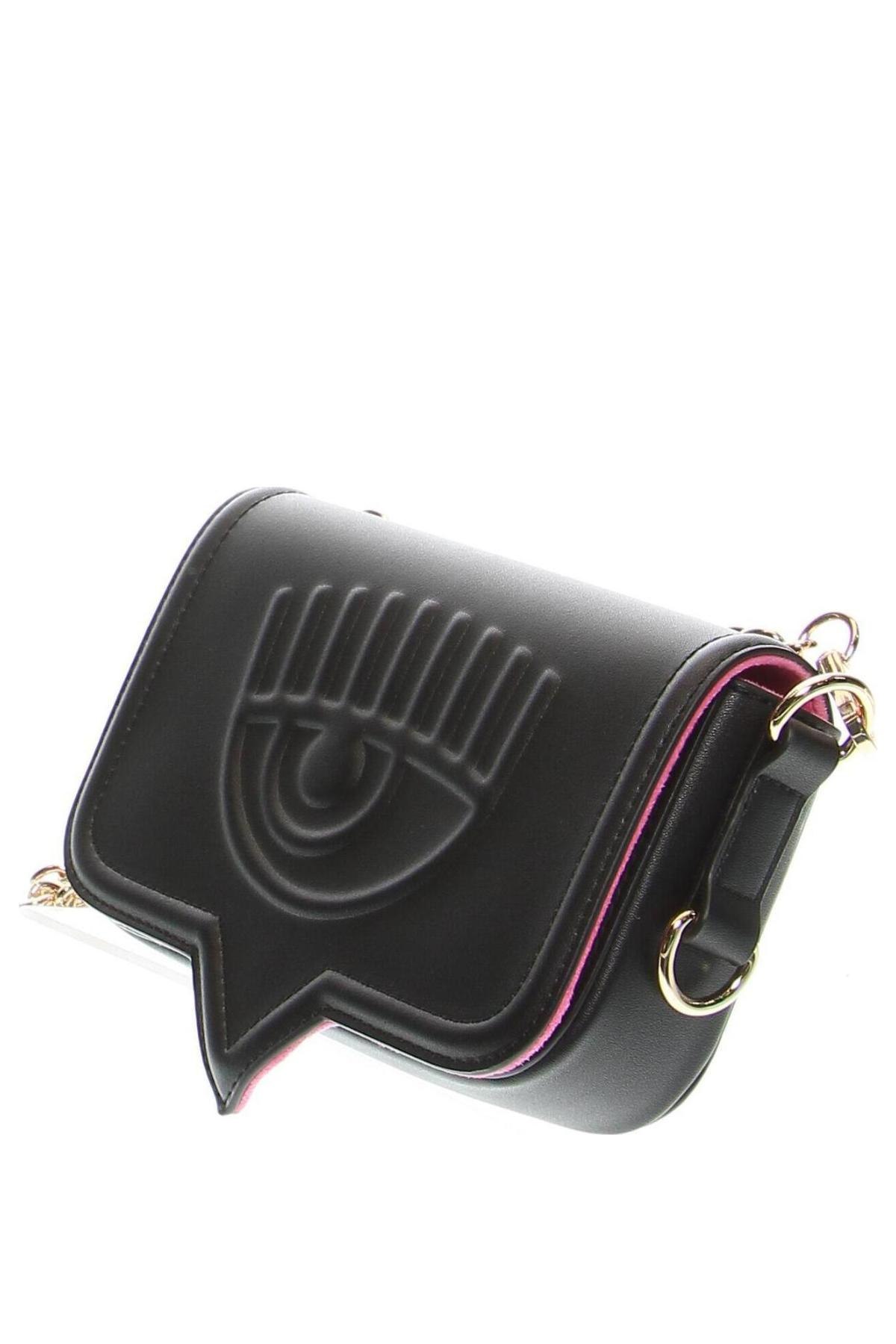Дамска чанта Chiara Ferragni, Цвят Черен, Цена 239,00 лв.