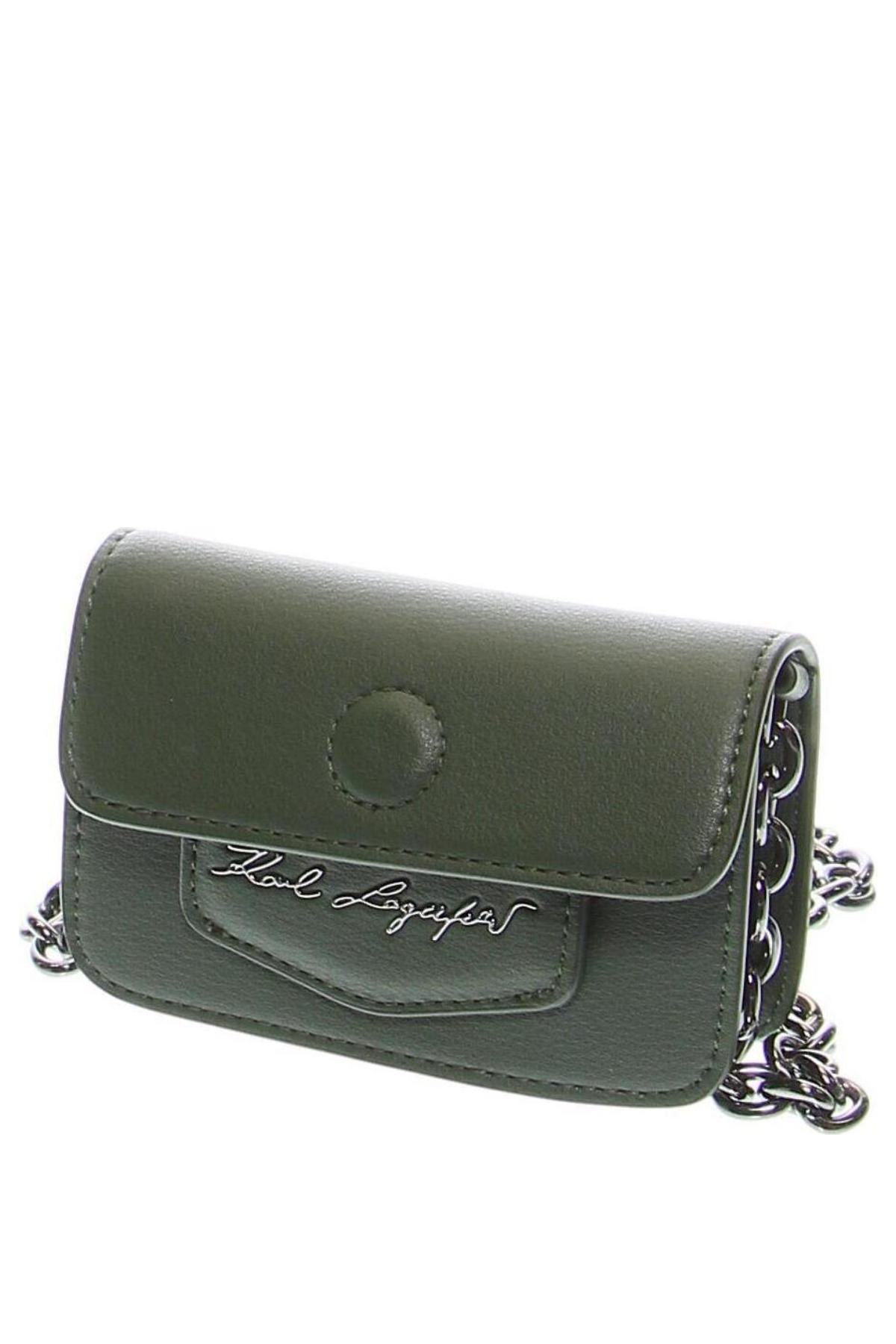 Γυναικεία τσάντα Karl Lagerfeld, Χρώμα Πράσινο, Τιμή 324,23 €