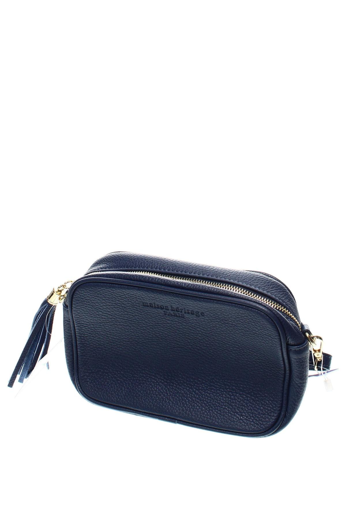 Γυναικεία τσάντα Maison Heritage, Χρώμα Μπλέ, Τιμή 108,76 €