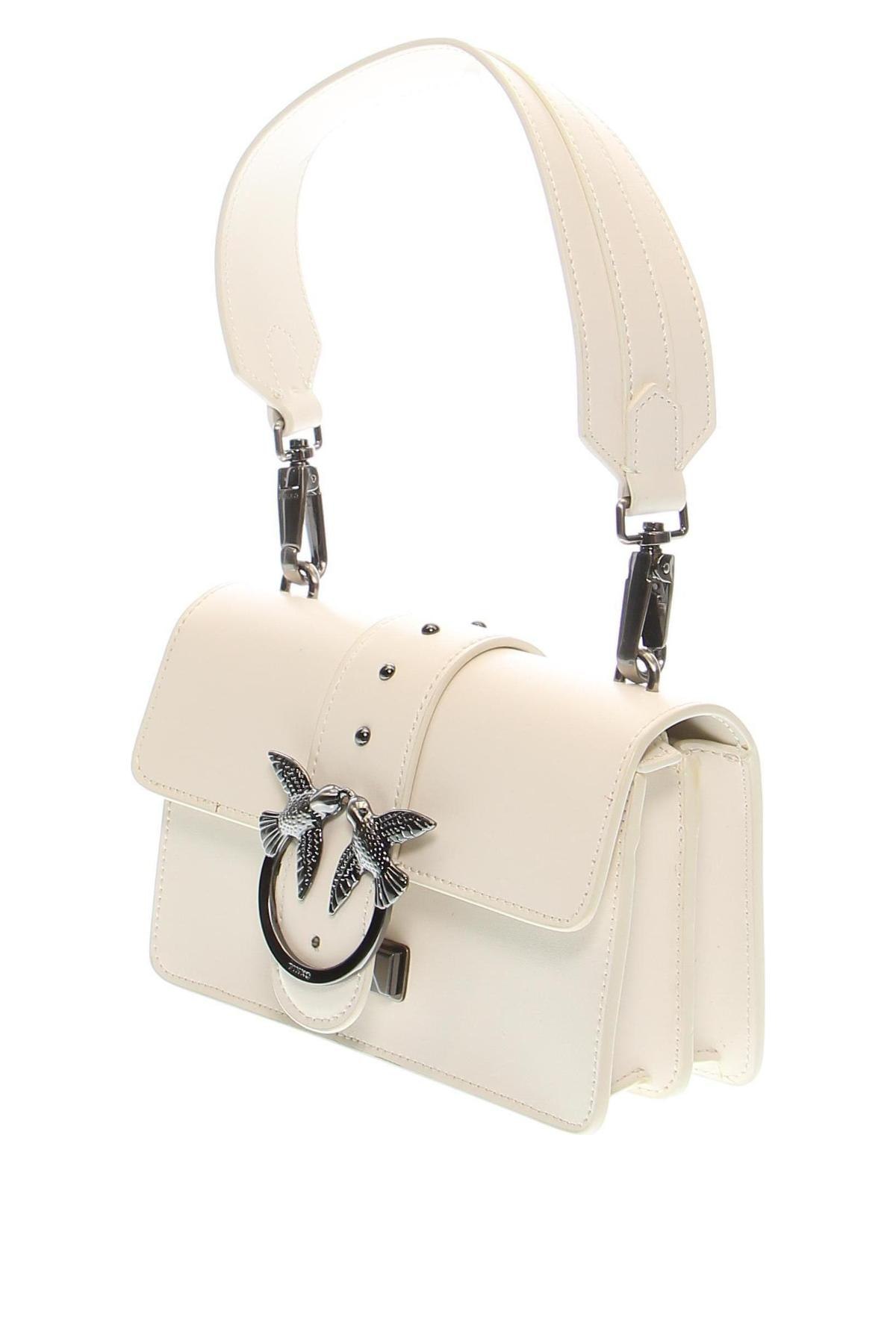Γυναικεία τσάντα Pinko, Χρώμα Εκρού, Τιμή 339,69 €