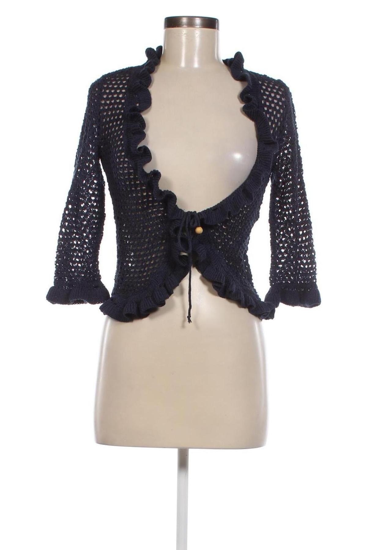 Cardigan de damă, Mărime M, Culoare Albastru, Preț 42,93 Lei