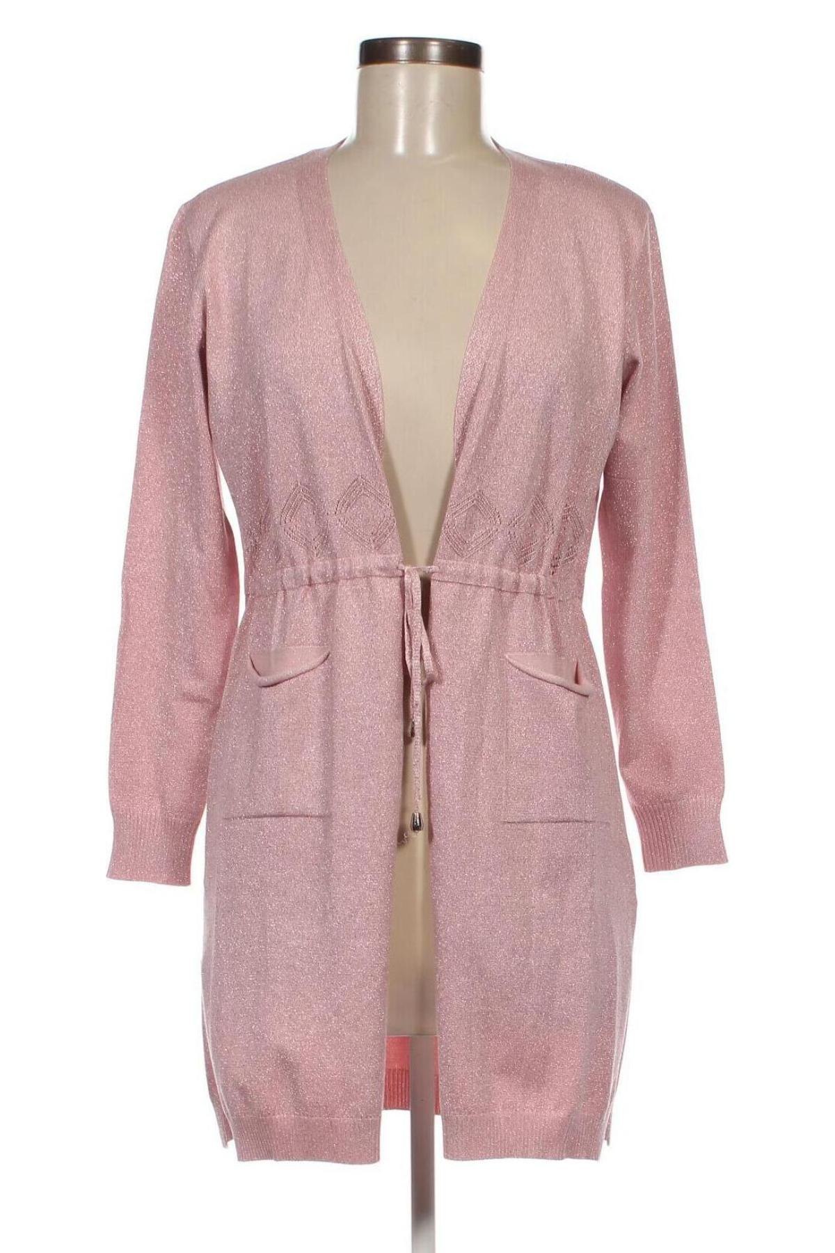 Damen Strickjacke Cashmere Company, Größe S, Farbe Rosa, Preis € 98,45