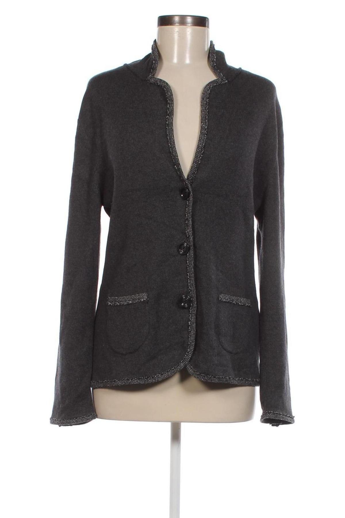 Cardigan de damă Gerry Weber, Mărime L, Culoare Gri, Preț 57,90 Lei