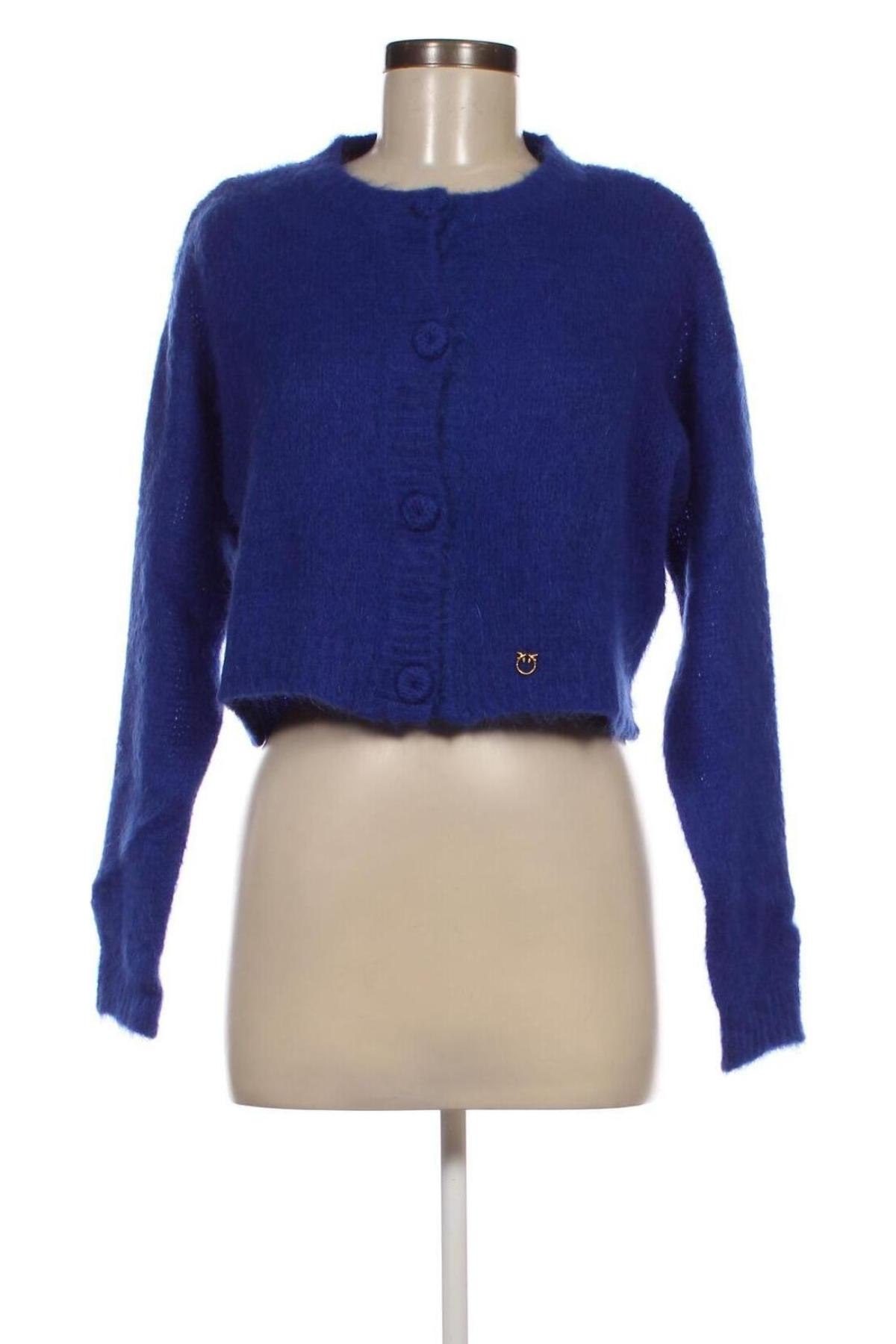 Damen Strickjacke Pinko, Größe L, Farbe Blau, Preis 144,85 €