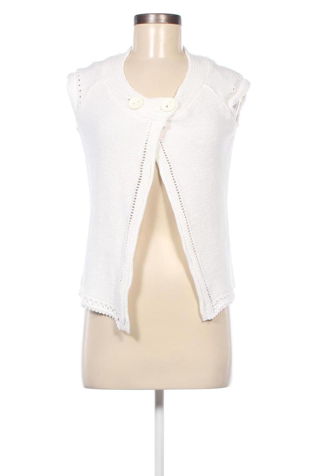 Cardigan de damă Sisters, Mărime M, Culoare Alb, Preț 9,44 Lei