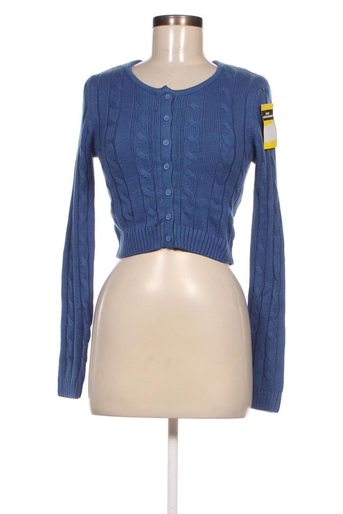 Γυναικεία ζακέτα Tally Weijl, Μέγεθος S, Χρώμα Μπλέ, Τιμή 23,71 €