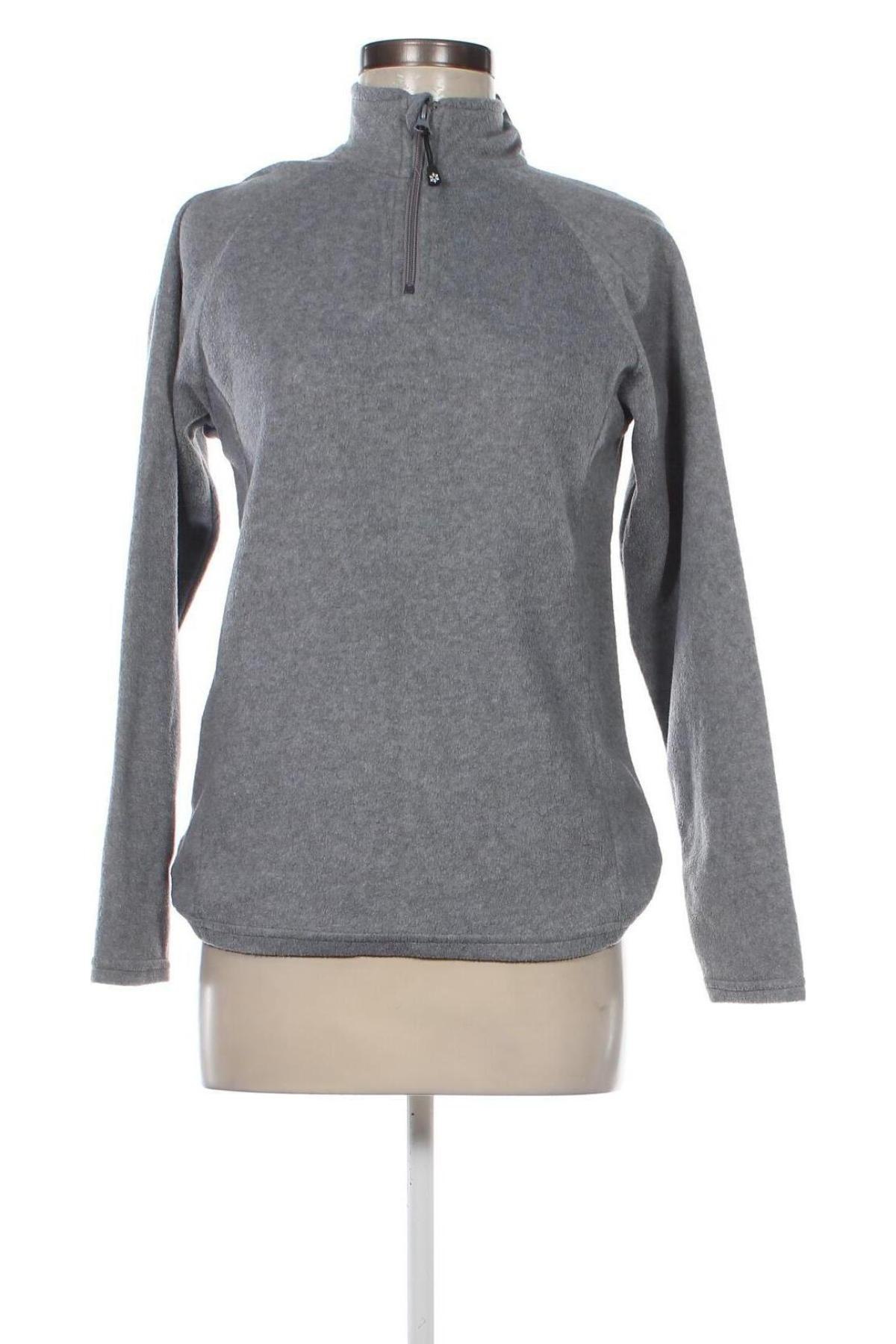 Γυναικεία μπλούζα fleece Tex, Μέγεθος S, Χρώμα Γκρί, Τιμή 3,08 €
