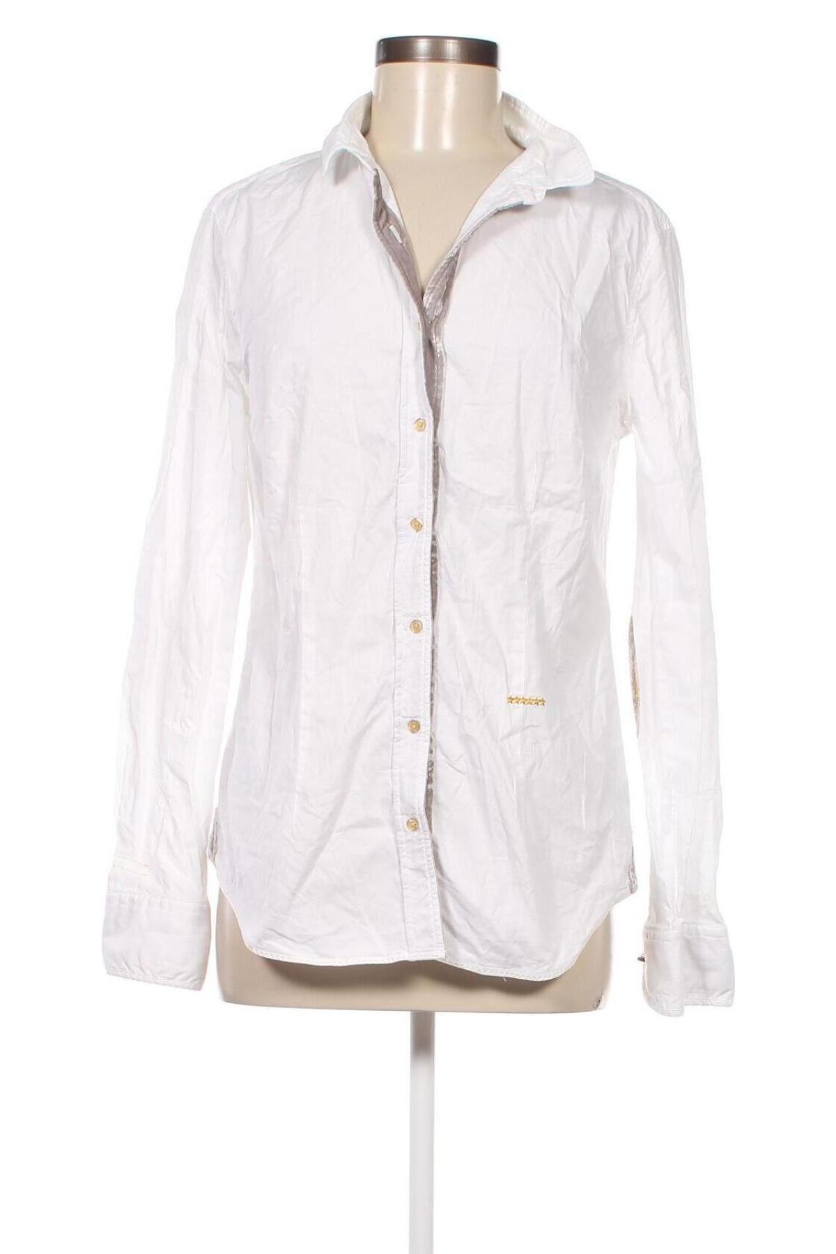 Γυναικείο πουκάμισο 0039 Italy, Μέγεθος L, Χρώμα Λευκό, Τιμή 28,39 €
