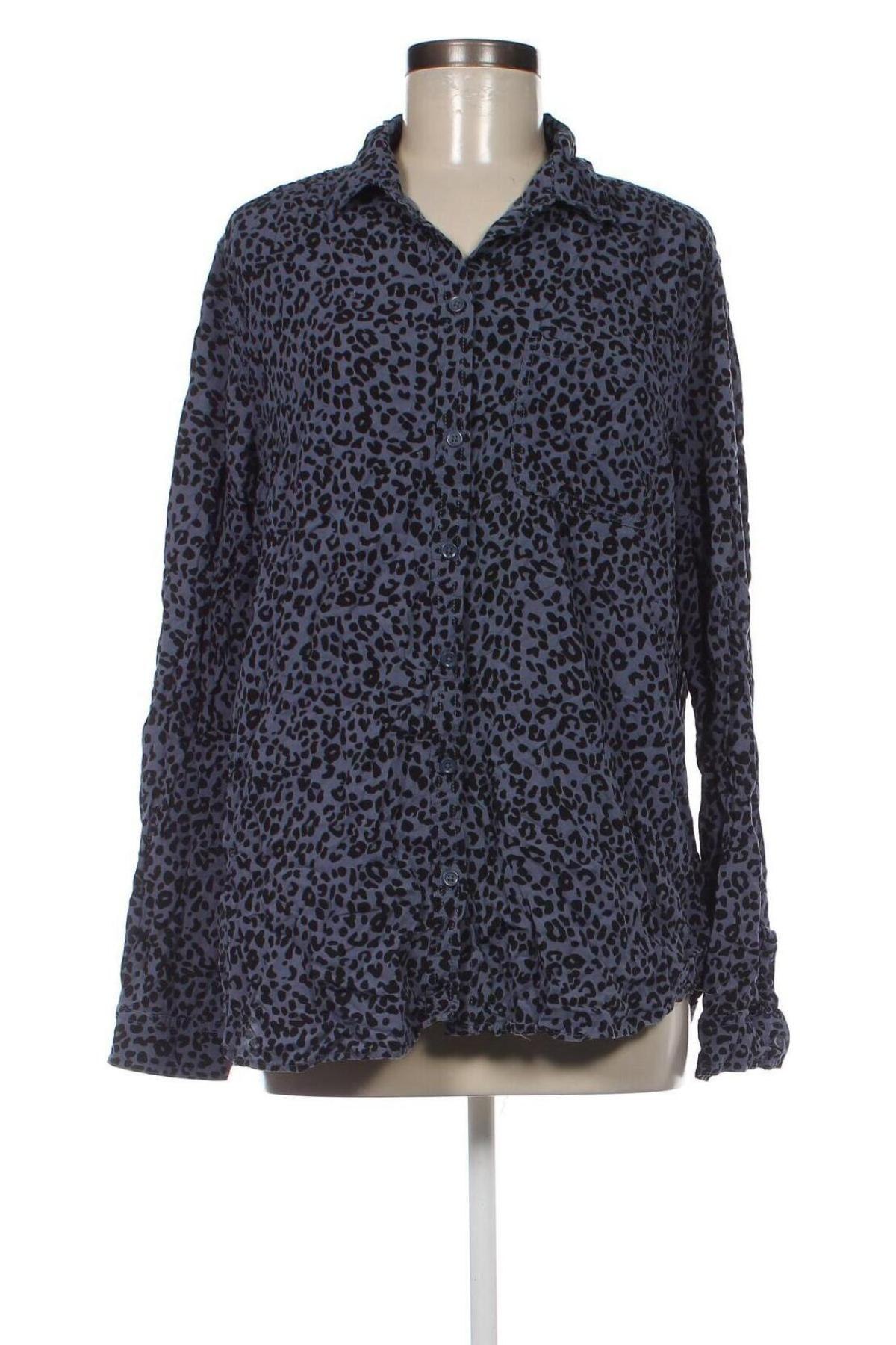 Γυναικείο πουκάμισο BeachLunchLounge, Μέγεθος XL, Χρώμα Μπλέ, Τιμή 7,57 €