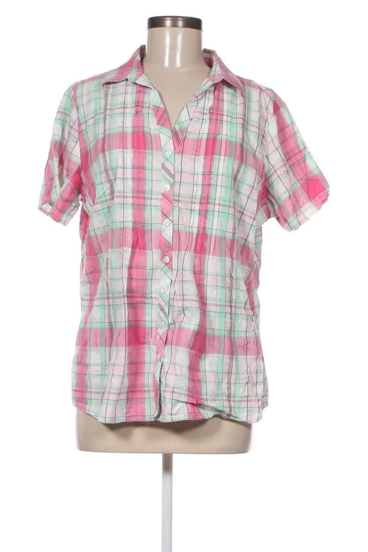 Γυναικείο πουκάμισο Canda, Μέγεθος L, Χρώμα Πολύχρωμο, Τιμή 4,64 €