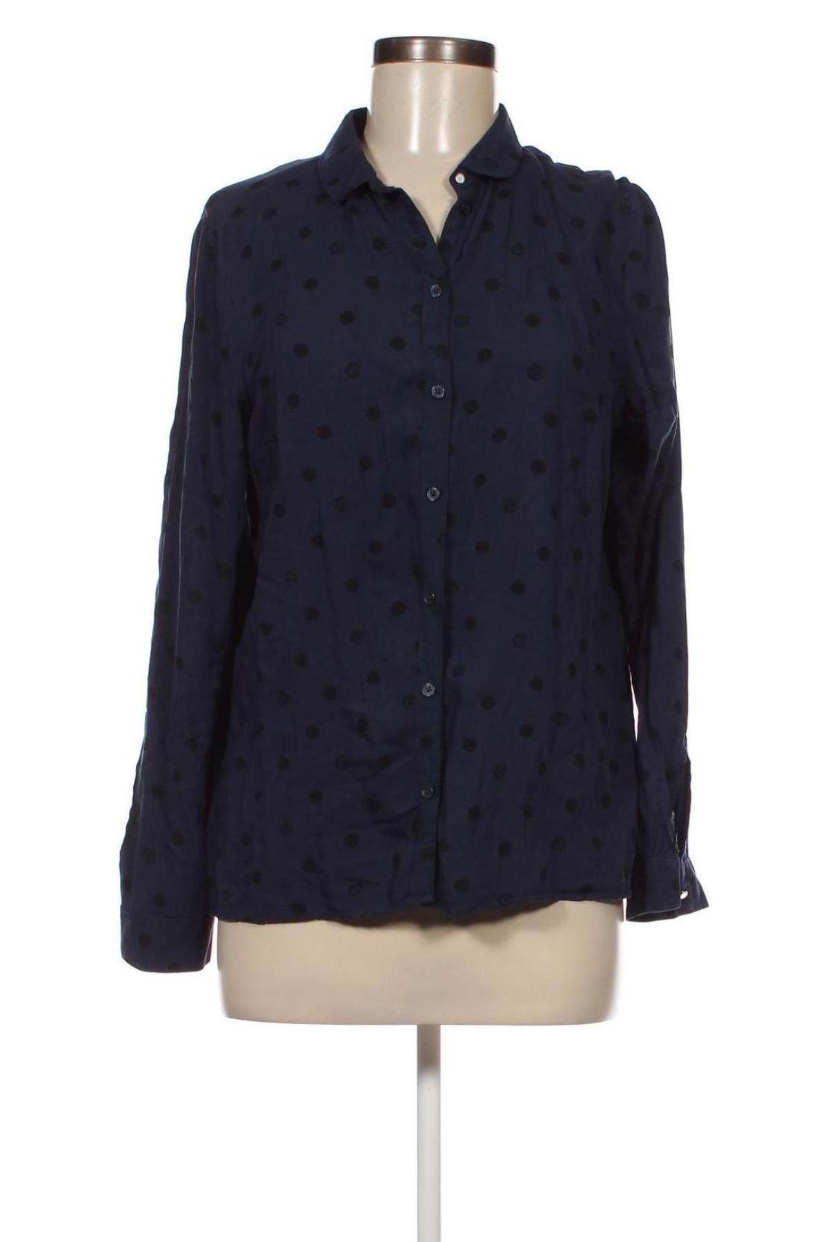 Γυναικείο πουκάμισο Clockhouse, Μέγεθος L, Χρώμα Μπλέ, Τιμή 15,46 €