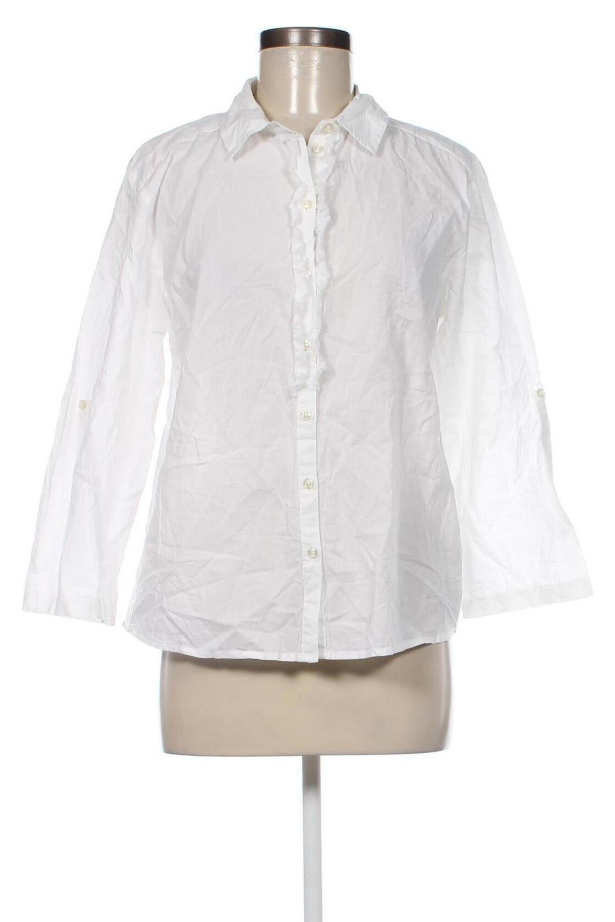 Γυναικείο πουκάμισο Cream, Μέγεθος M, Χρώμα Λευκό, Τιμή 10,94 €