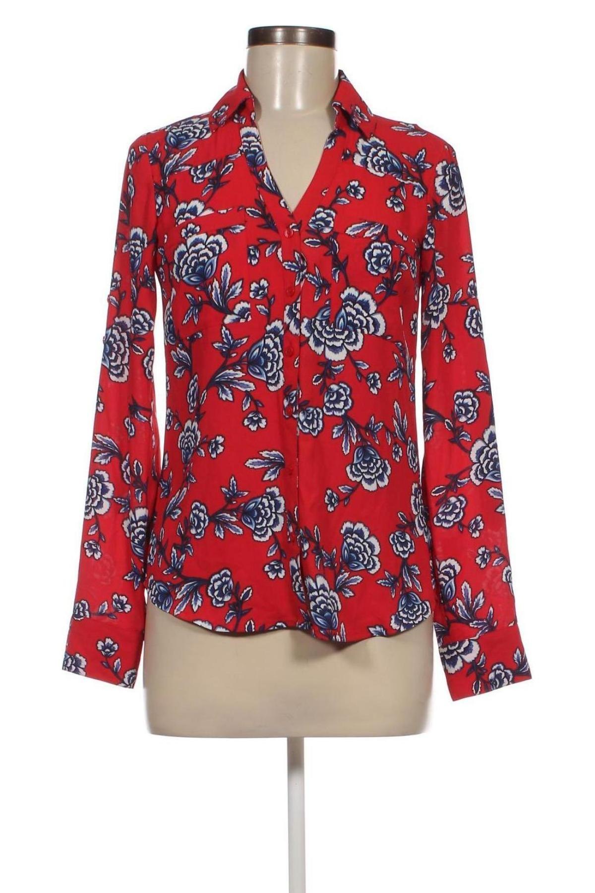 Γυναικείο πουκάμισο Express, Μέγεθος XS, Χρώμα Πολύχρωμο, Τιμή 3,42 €