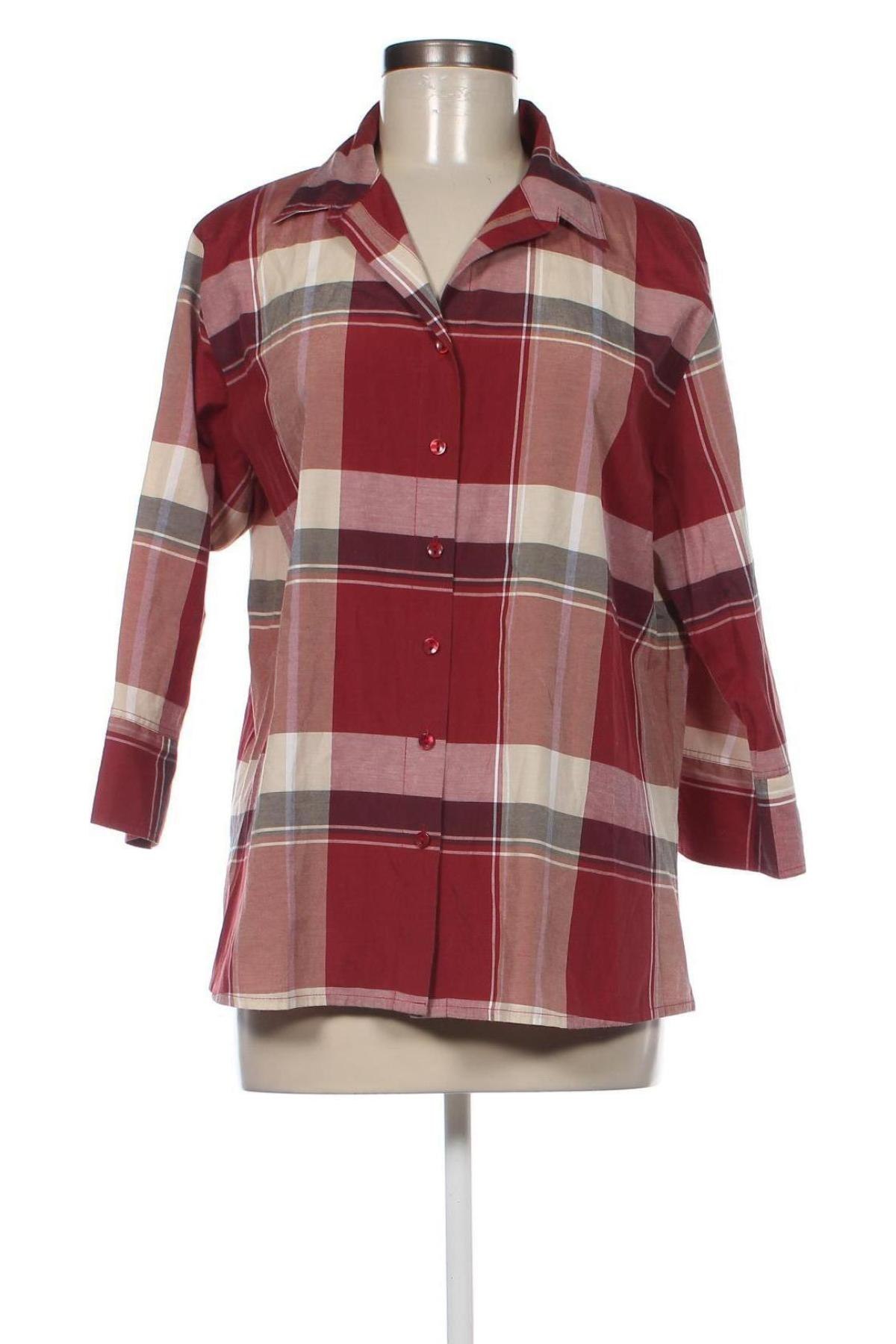 Γυναικείο πουκάμισο Gina Laura, Μέγεθος L, Χρώμα Κόκκινο, Τιμή 4,46 €