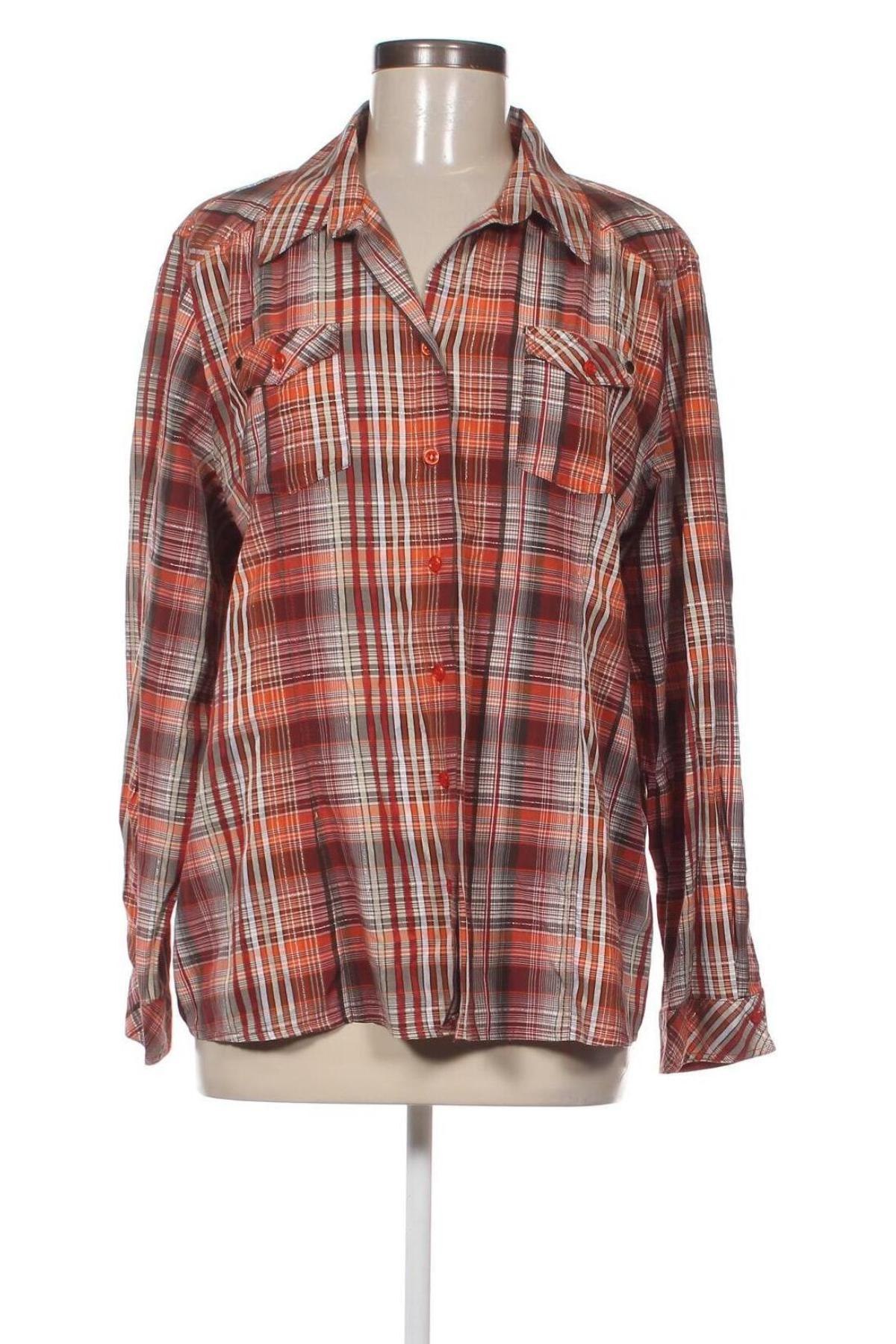 Γυναικείο πουκάμισο Gina Laura, Μέγεθος XL, Χρώμα Πολύχρωμο, Τιμή 14,85 €
