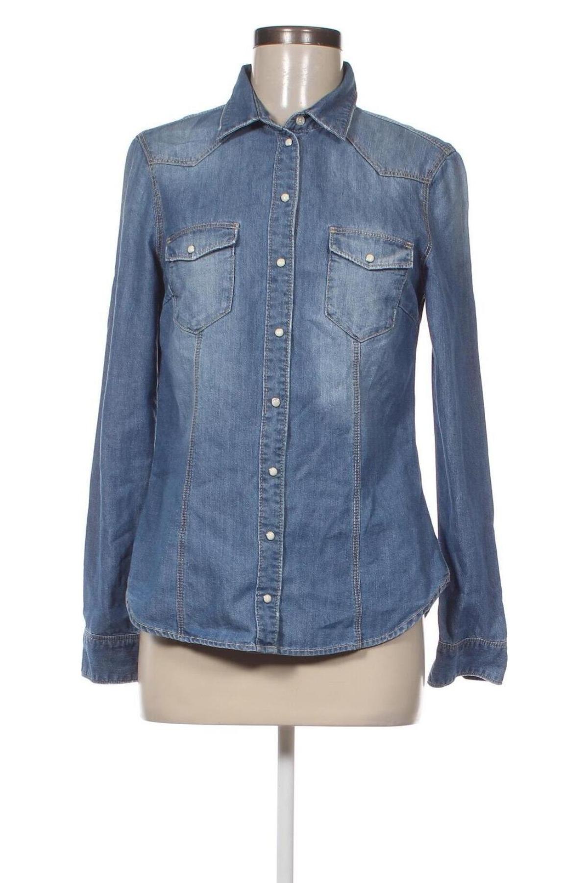 Damenbluse H&M, Größe M, Farbe Blau, Preis € 17,40