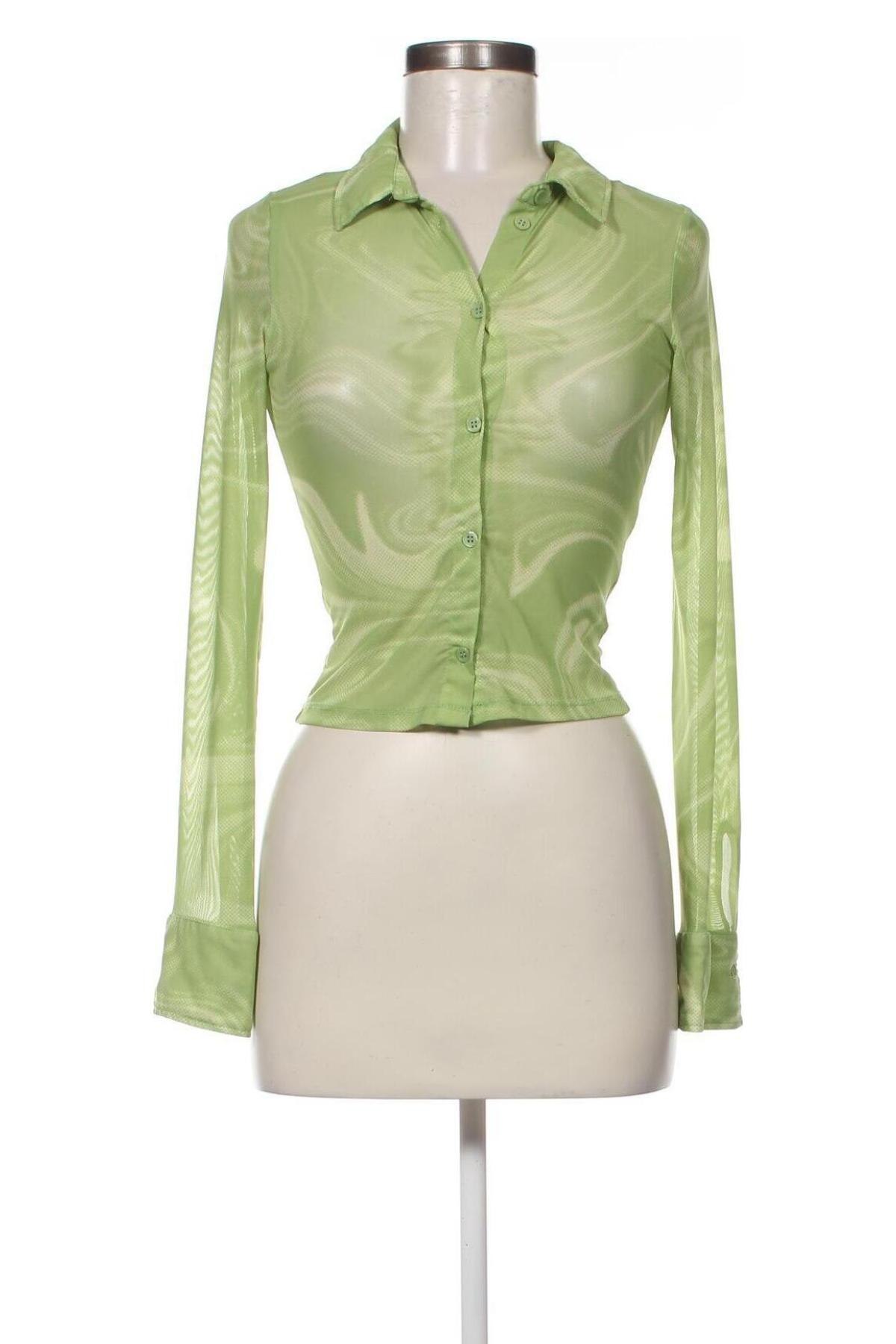 Dámska košeľa  H&M Divided, Veľkosť S, Farba Zelená, Cena  4,82 €