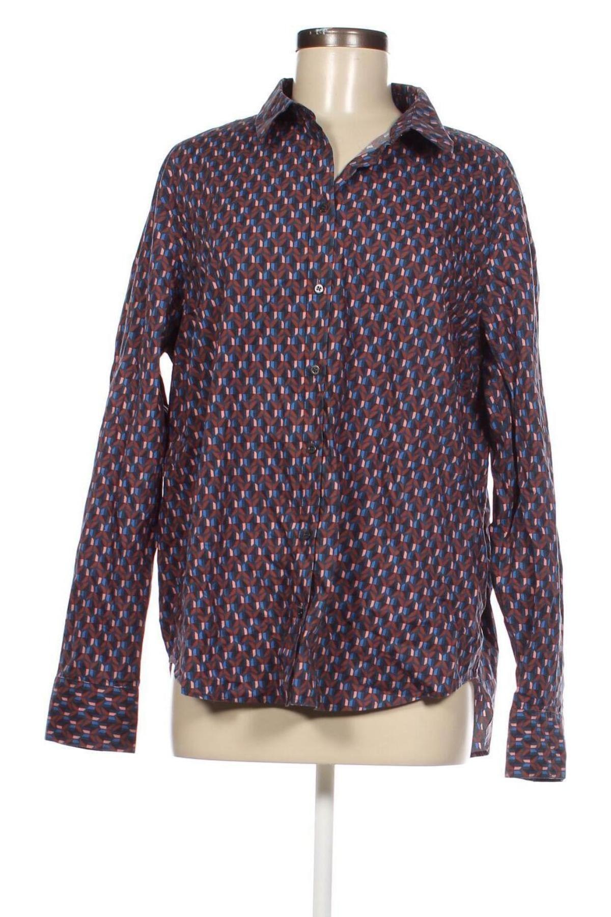 Γυναικείο πουκάμισο Hessnatur, Μέγεθος XL, Χρώμα Πολύχρωμο, Τιμή 11,99 €