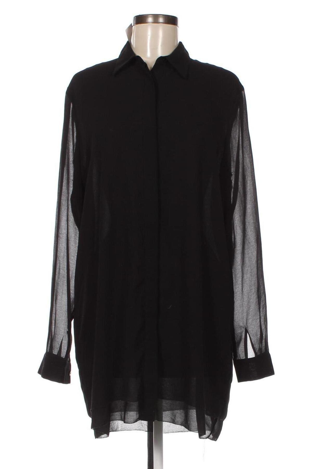 Γυναικείο πουκάμισο Holy, Μέγεθος M, Χρώμα Μαύρο, Τιμή 2,63 €