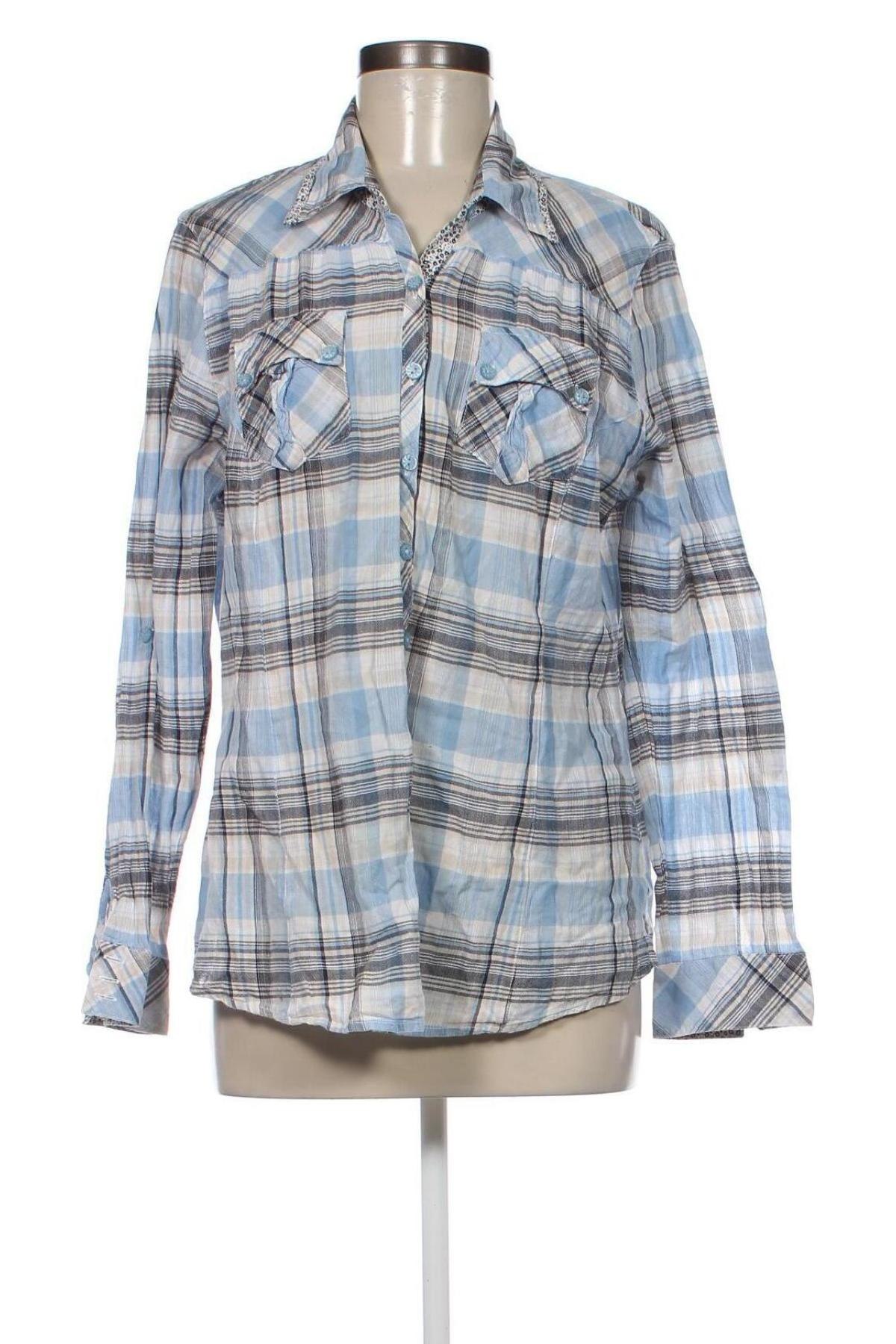 Γυναικείο πουκάμισο Kenny S., Μέγεθος L, Χρώμα Πολύχρωμο, Τιμή 2,97 €