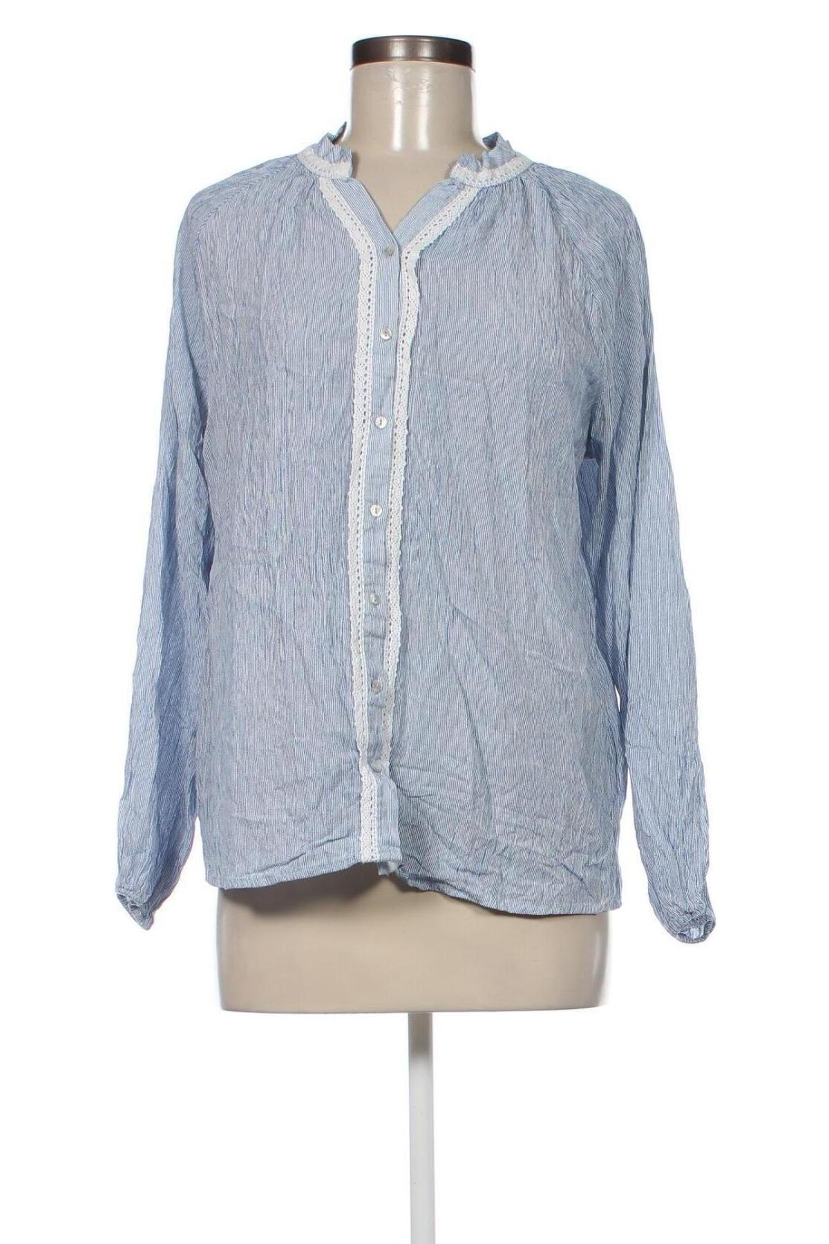 Γυναικείο πουκάμισο LC Waikiki, Μέγεθος L, Χρώμα Μπλέ, Τιμή 8,25 €