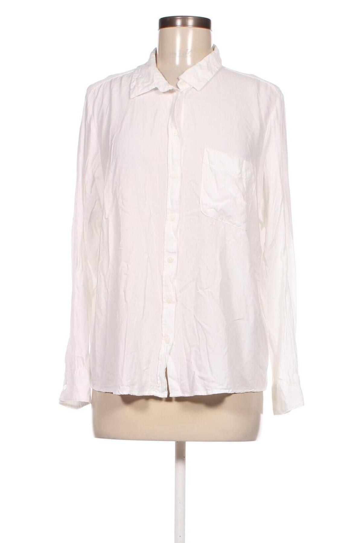 Γυναικείο πουκάμισο Lefties, Μέγεθος XXL, Χρώμα Λευκό, Τιμή 16,62 €