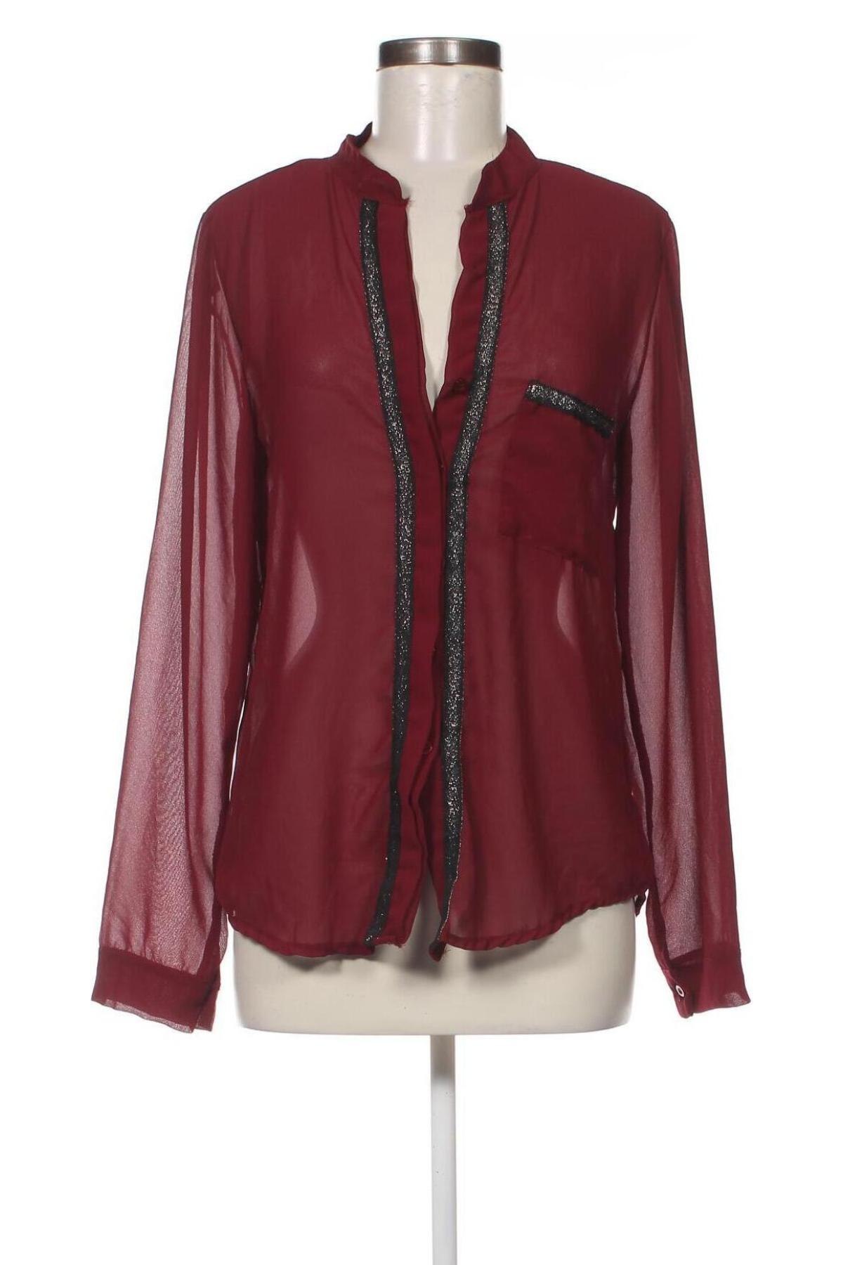 Damenbluse Made In Italy, Größe S, Farbe Rot, Preis 23,81 €