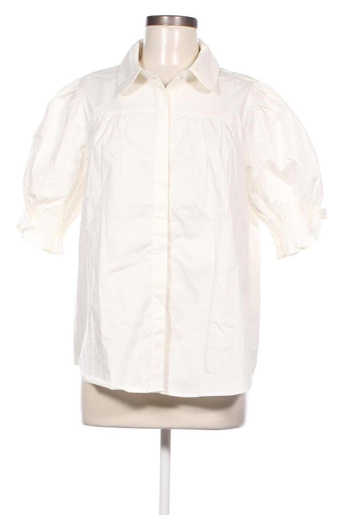 Γυναικείο πουκάμισο Minus, Μέγεθος M, Χρώμα Λευκό, Τιμή 23,66 €