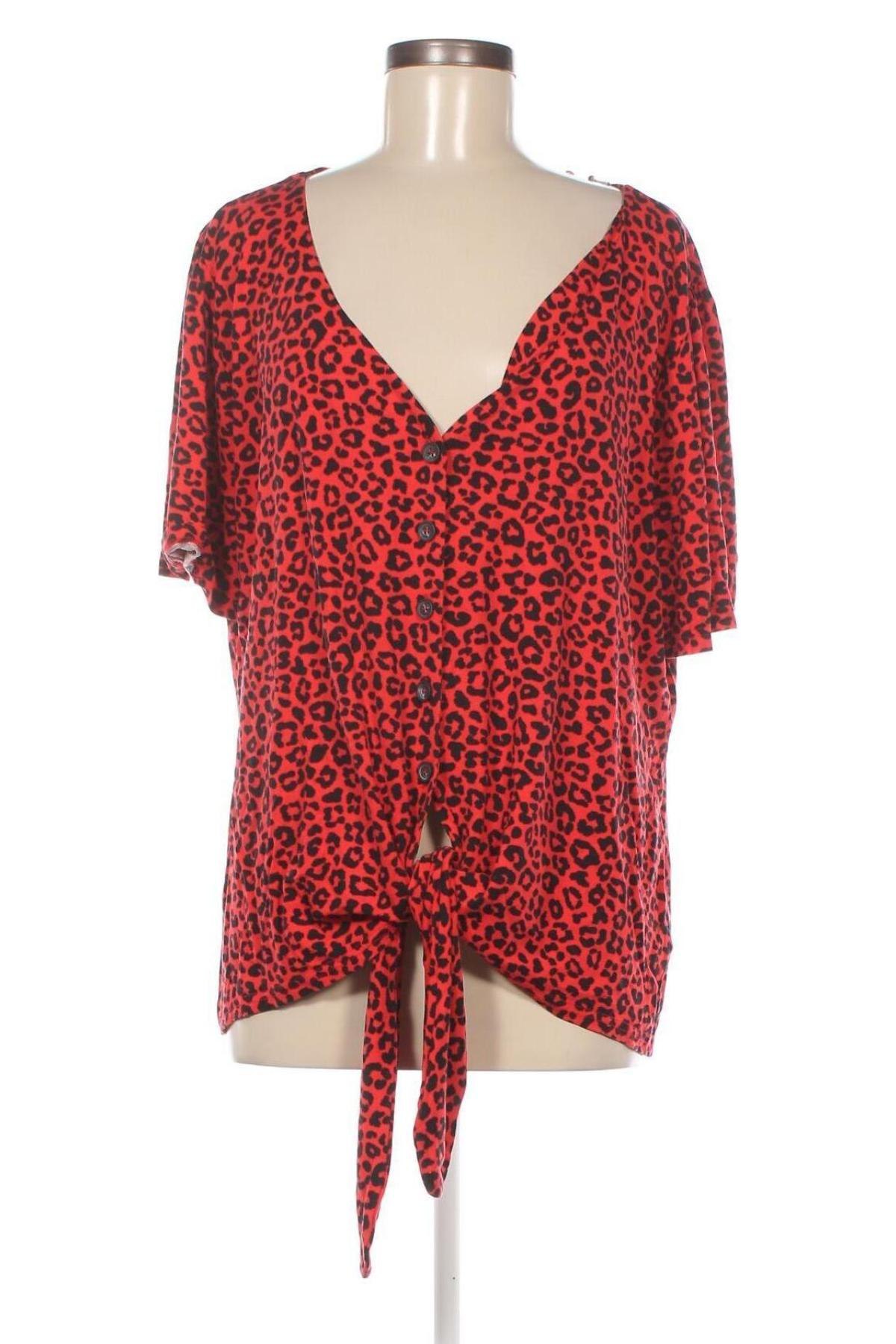 Γυναικείο πουκάμισο Ms Mode, Μέγεθος XXL, Χρώμα Πολύχρωμο, Τιμή 15,00 €