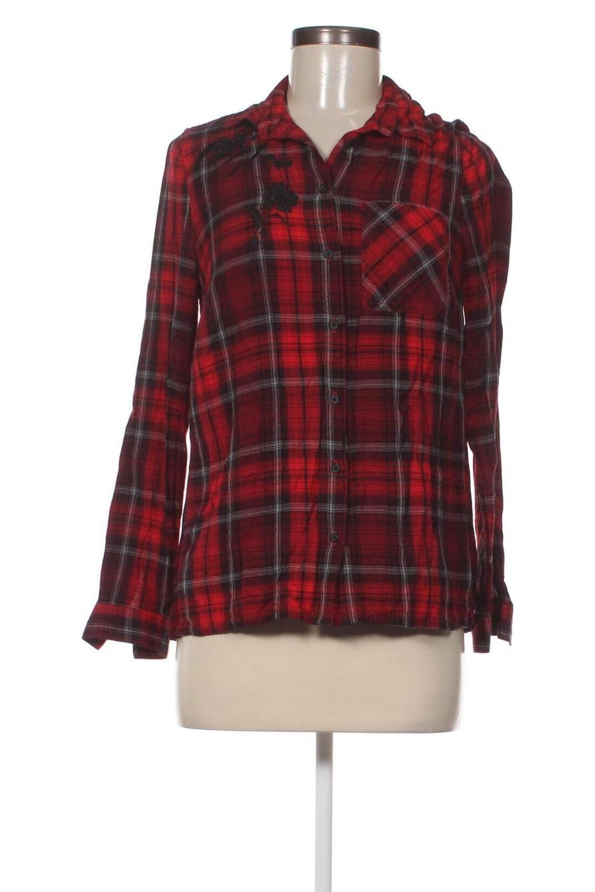 Γυναικείο πουκάμισο New Look, Μέγεθος M, Χρώμα Πολύχρωμο, Τιμή 2,30 €