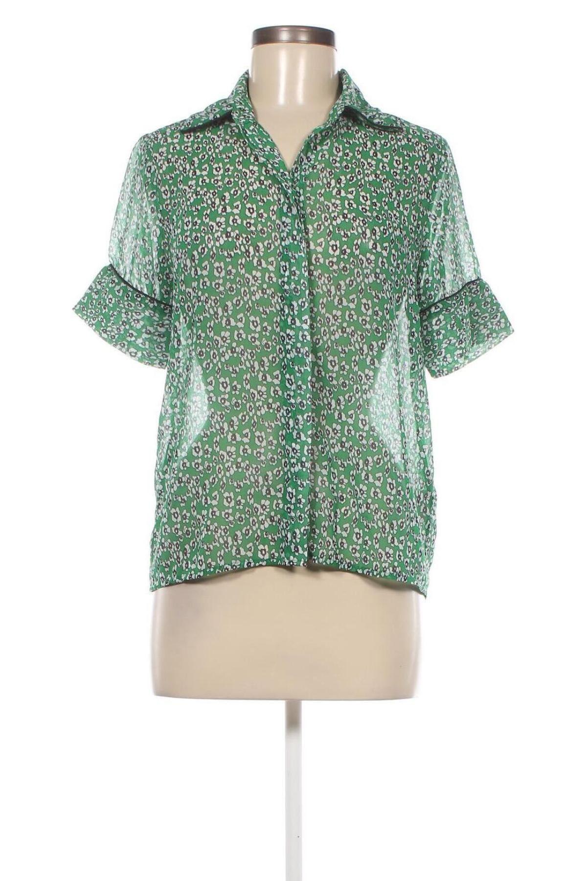 Γυναικείο πουκάμισο Norr, Μέγεθος S, Χρώμα Πράσινο, Τιμή 20,37 €