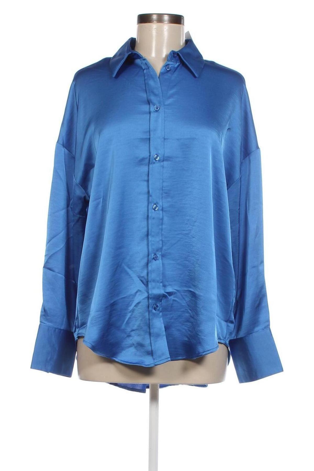 Γυναικείο πουκάμισο ONLY, Μέγεθος M, Χρώμα Μπλέ, Τιμή 20,62 €