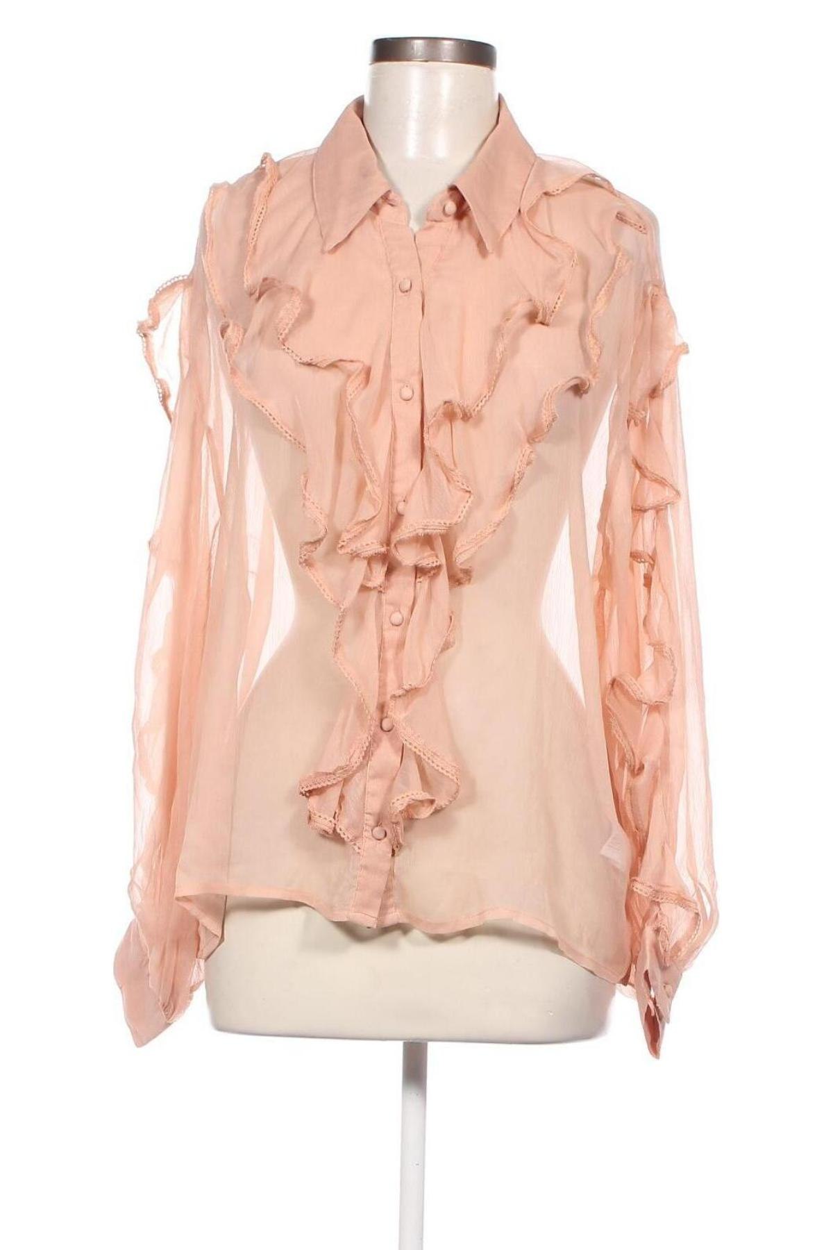 Γυναικείο πουκάμισο Oasis, Μέγεθος L, Χρώμα Ρόζ , Τιμή 22,27 €