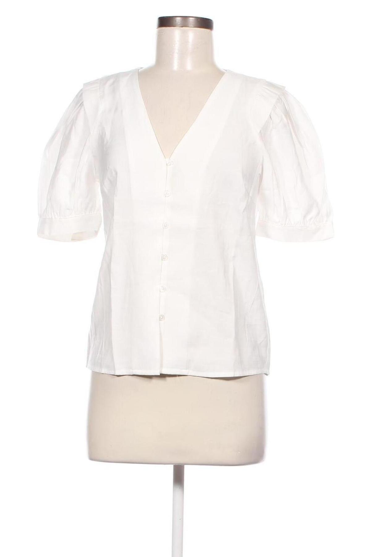 Γυναικείο πουκάμισο Object, Μέγεθος XS, Χρώμα Λευκό, Τιμή 37,11 €