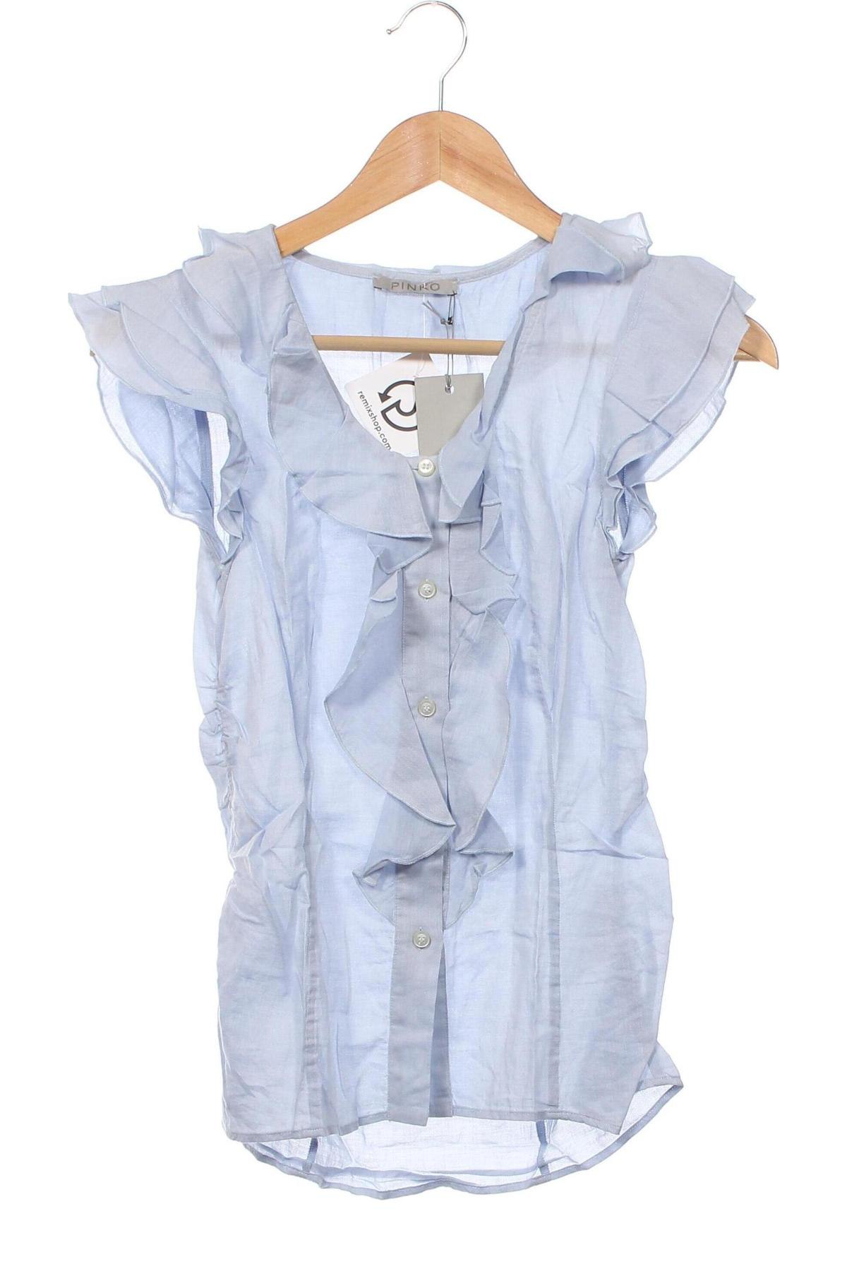 Dámska košeľa  Pinko, Veľkosť XXS, Farba Modrá, Cena  114,43 €