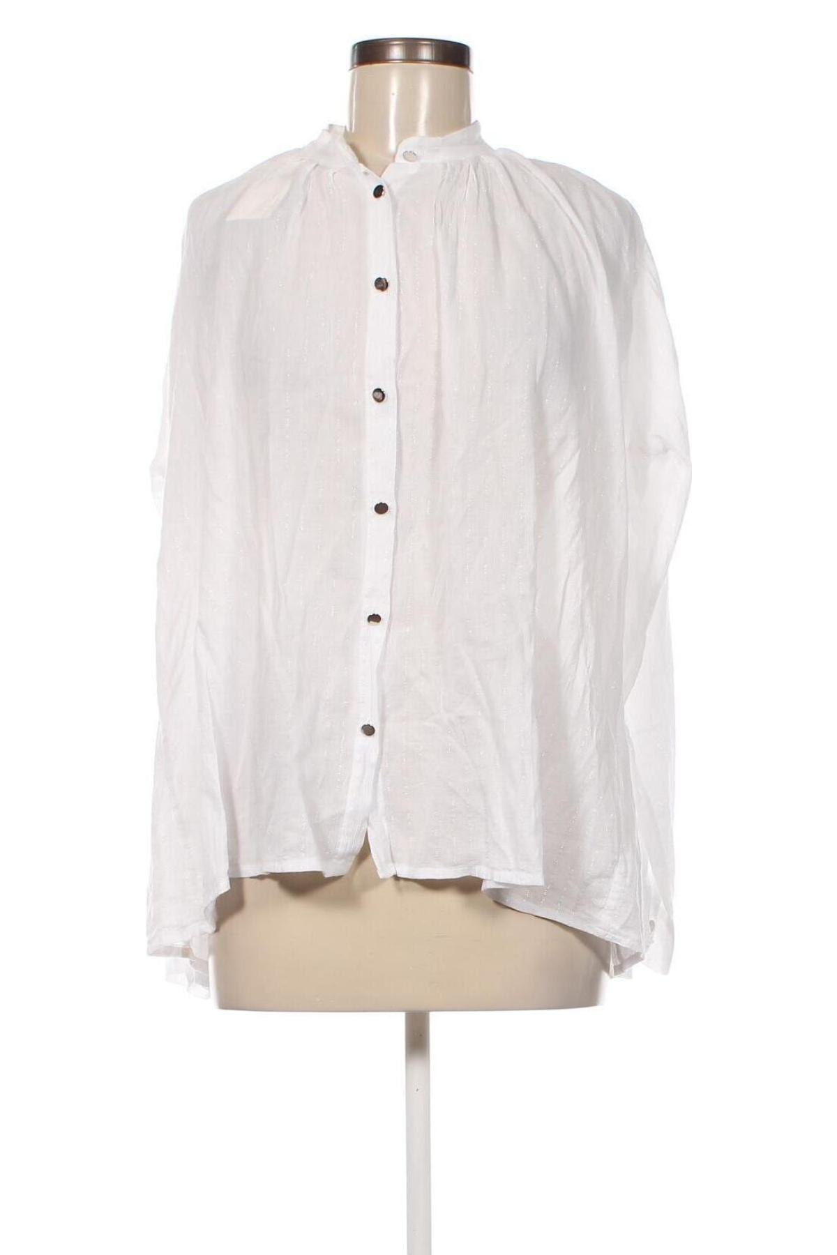 Γυναικείο πουκάμισο Rebel Queen By Liu Jo, Μέγεθος M, Χρώμα Λευκό, Τιμή 24,71 €