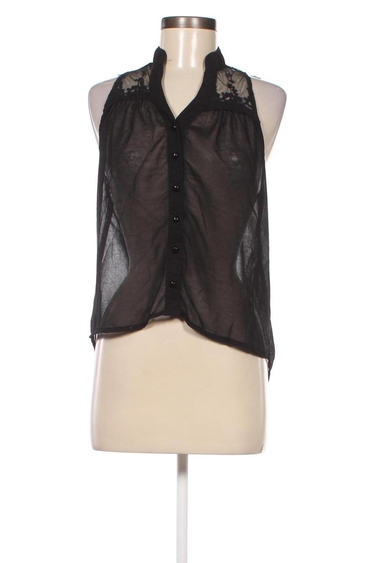Γυναικείο πουκάμισο Sisters Point, Μέγεθος S, Χρώμα Μαύρο, Τιμή 2,67 €