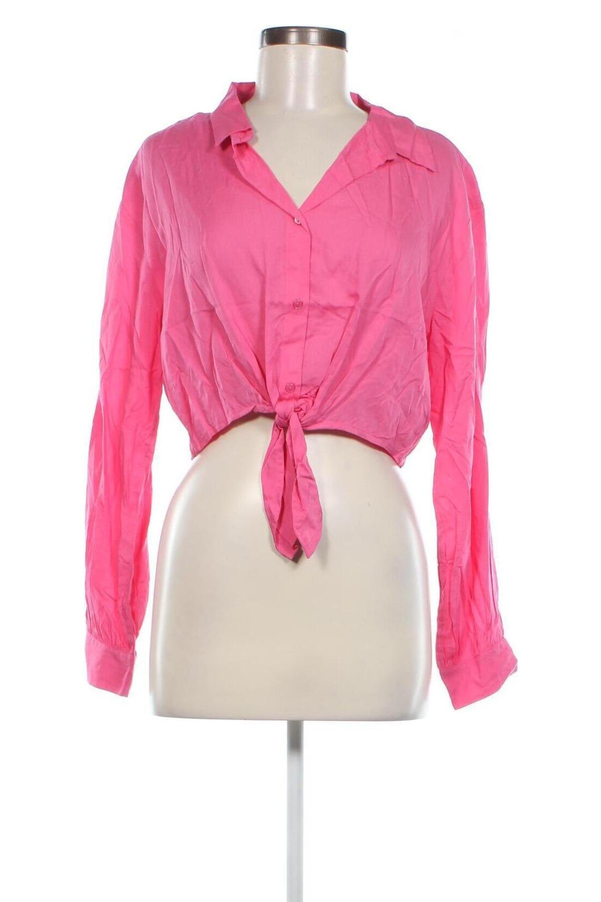 Γυναικείο πουκάμισο Tally Weijl, Μέγεθος L, Χρώμα Ρόζ , Τιμή 5,57 €