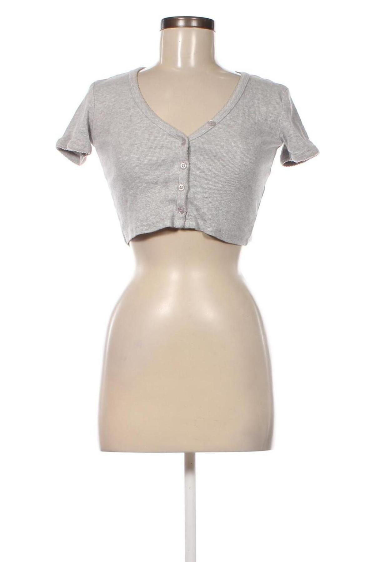 Γυναικείο πουκάμισο Tally Weijl, Μέγεθος XS, Χρώμα Γκρί, Τιμή 2,63 €