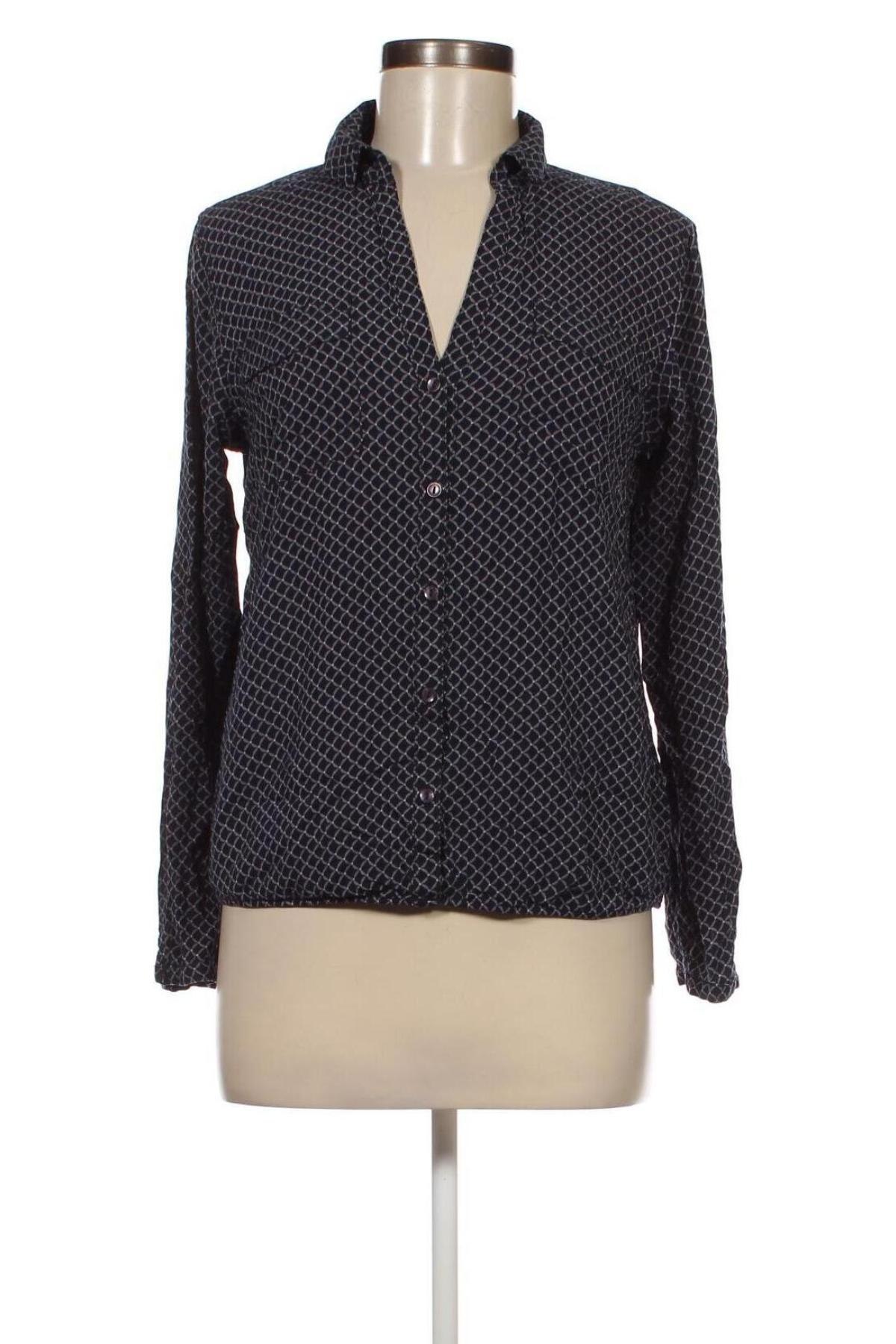 Γυναικείο πουκάμισο Tom Tailor, Μέγεθος L, Χρώμα Μπλέ, Τιμή 7,13 €