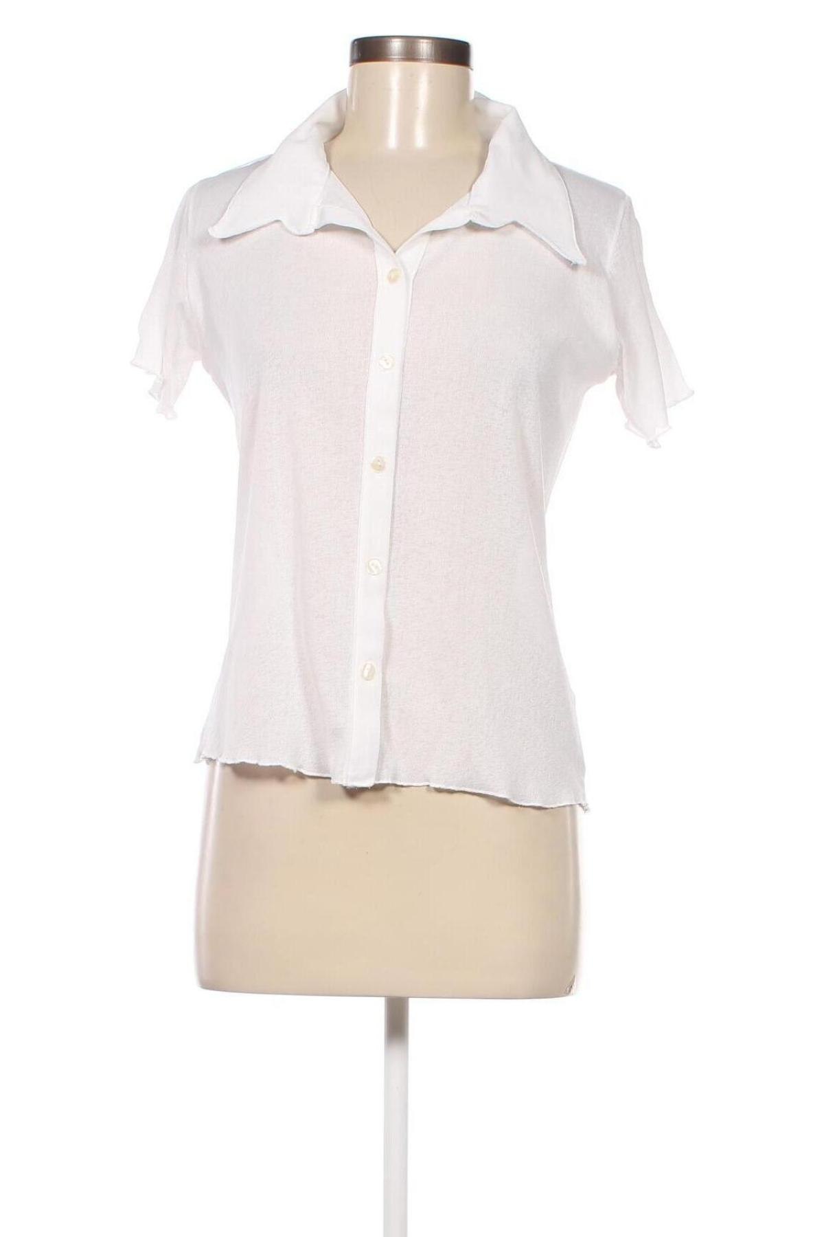 Γυναικείο πουκάμισο X-Mail, Μέγεθος L, Χρώμα Λευκό, Τιμή 6,18 €