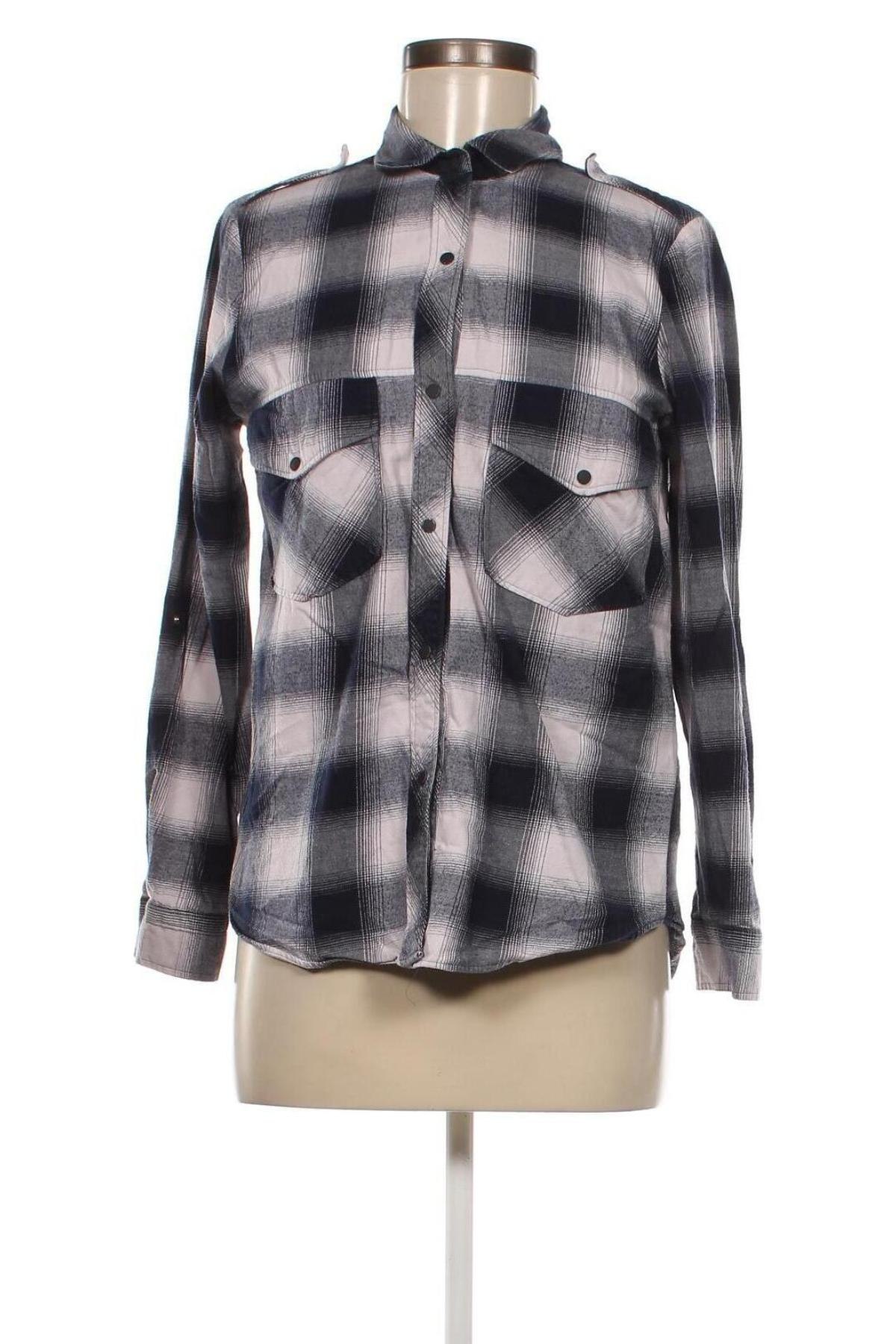 Γυναικείο πουκάμισο Zara, Μέγεθος M, Χρώμα Πολύχρωμο, Τιμή 3,37 €