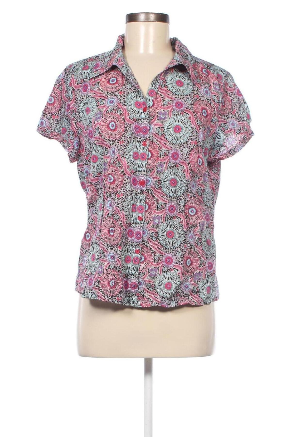 Γυναικείο πουκάμισο Ze-Ze, Μέγεθος XL, Χρώμα Πολύχρωμο, Τιμή 12,79 €