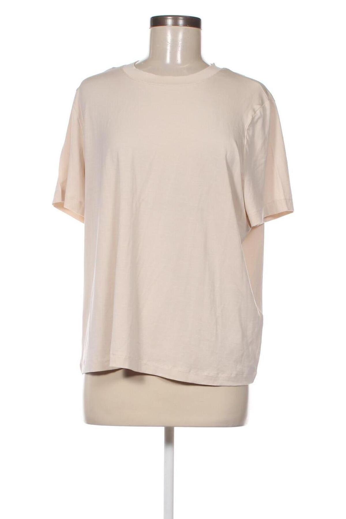 Γυναικείο t-shirt A Lot Less x About You, Μέγεθος 3XL, Χρώμα Εκρού, Τιμή 28,11 €