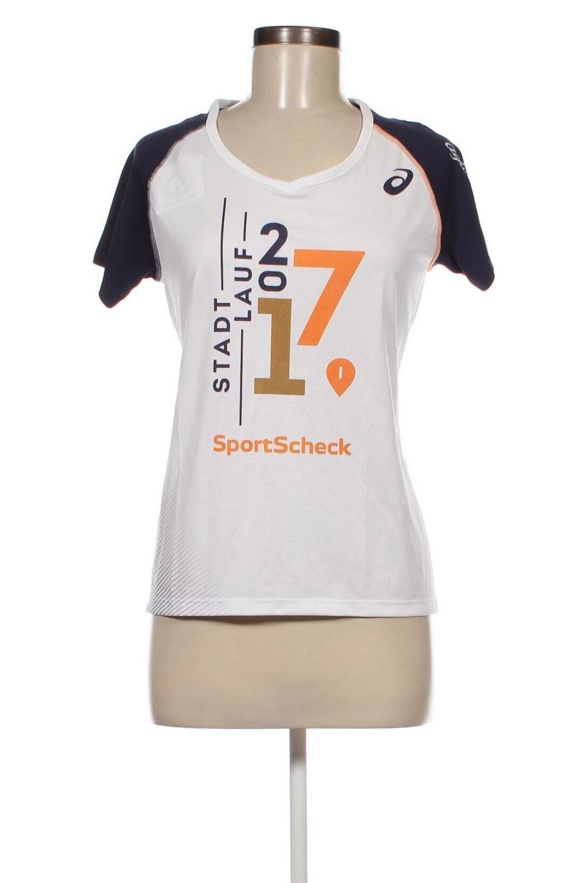 Γυναικείο t-shirt ASICS, Μέγεθος S, Χρώμα Πολύχρωμο, Τιμή 10,89 €