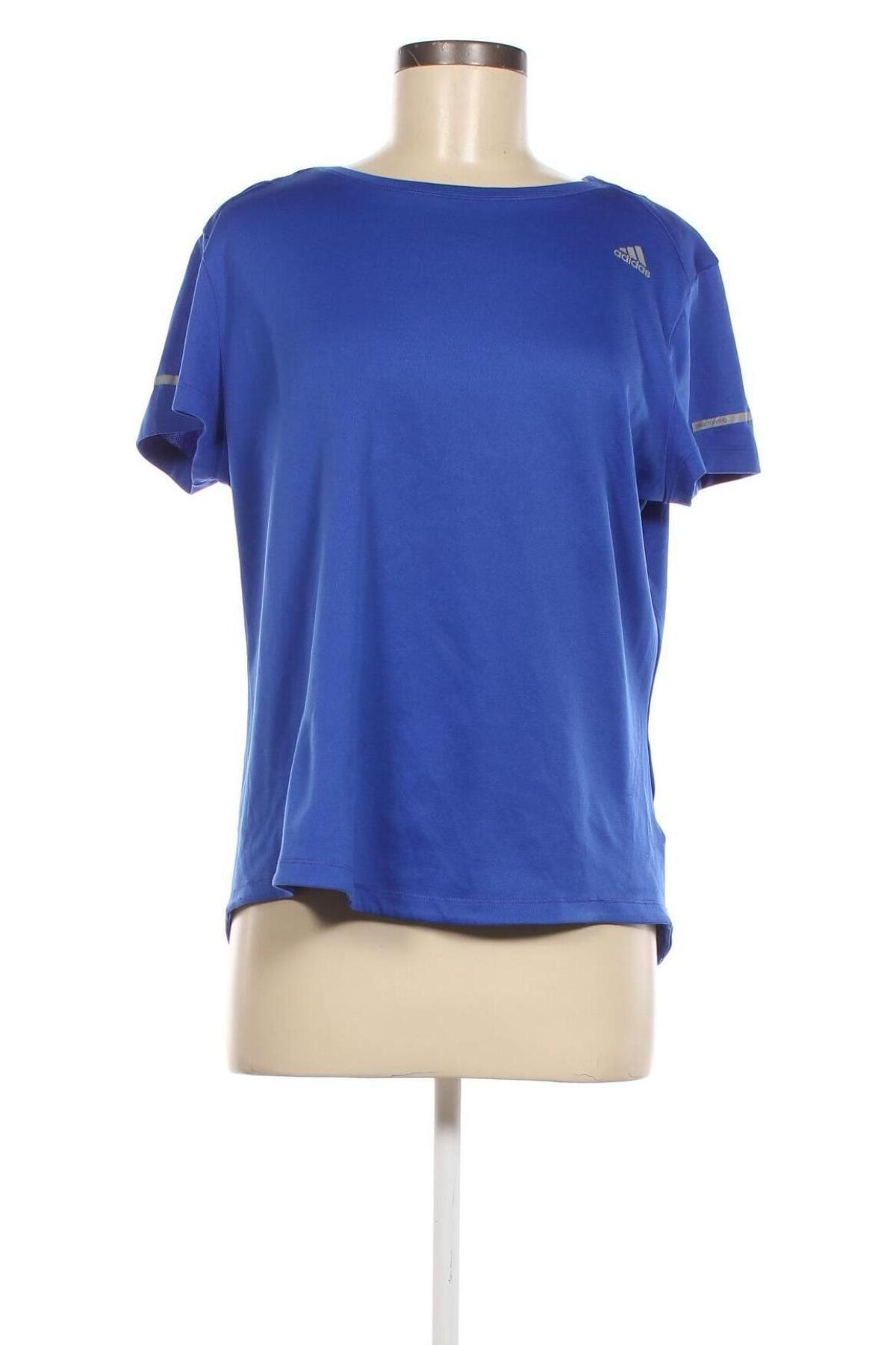 Damski T-shirt Adidas, Rozmiar XL, Kolor Niebieski, Cena 63,97 zł