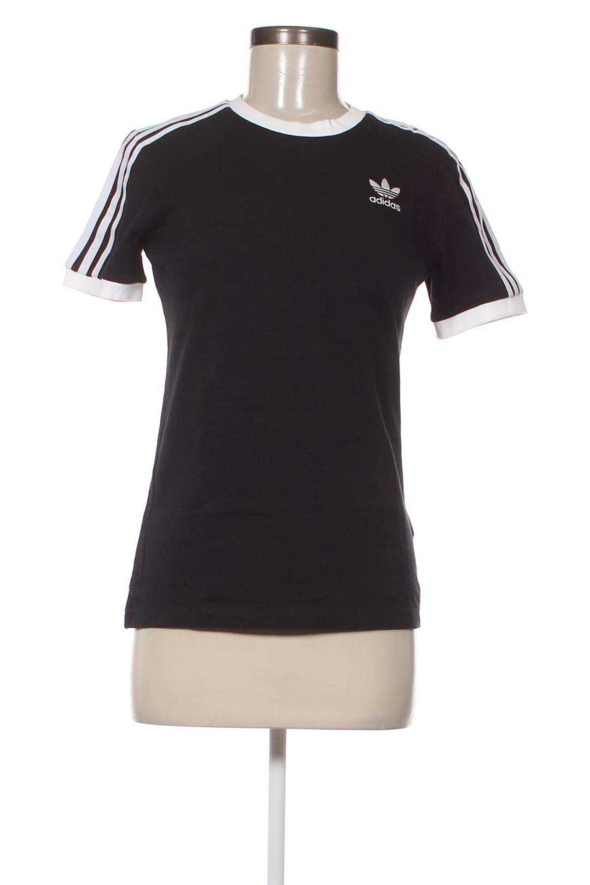 Damski T-shirt Adidas Originals, Rozmiar XS, Kolor Czarny, Cena 114,40 zł